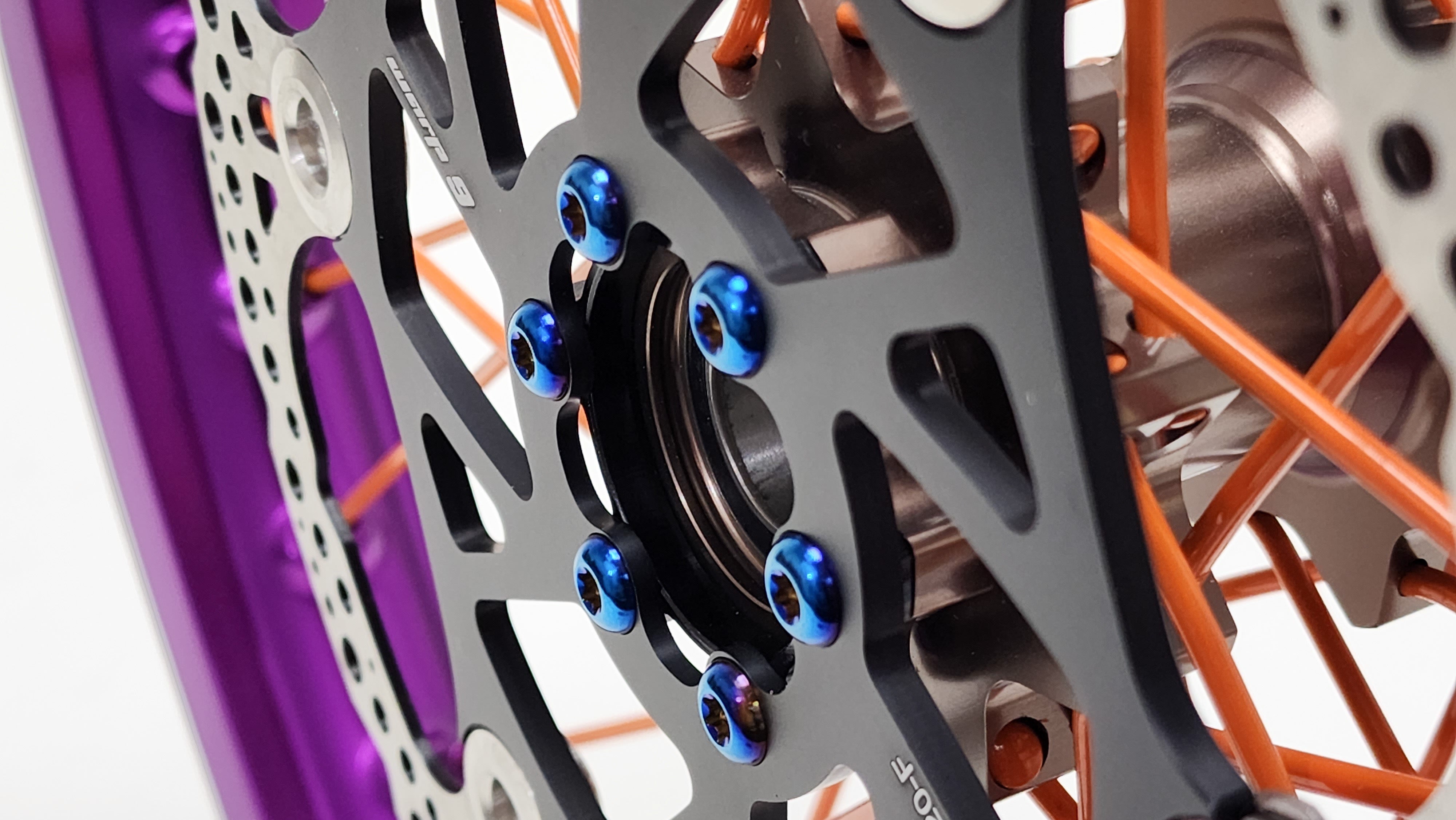 Warp9 SegRon/Talaria Boost Spacer Front Rotor Bolts