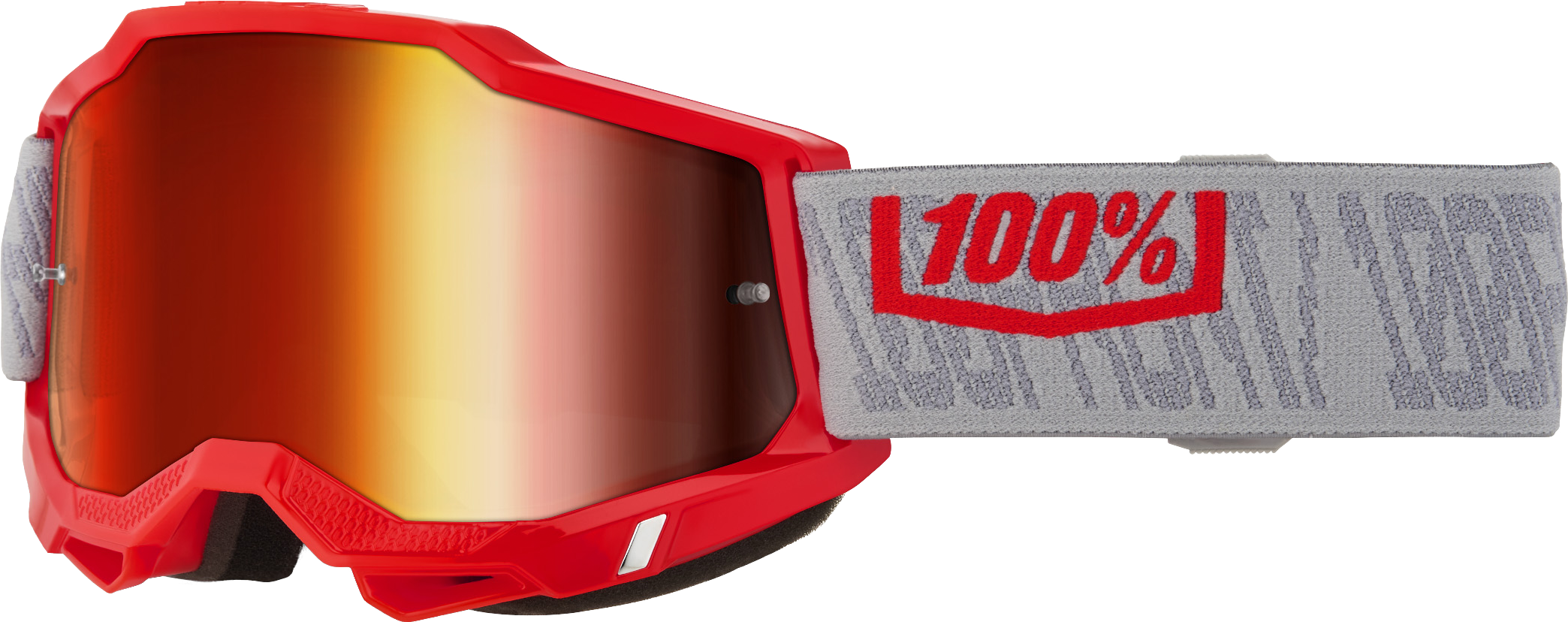 ACCURI 2 GOGGLE GATORBACK RED MIRROR LENS