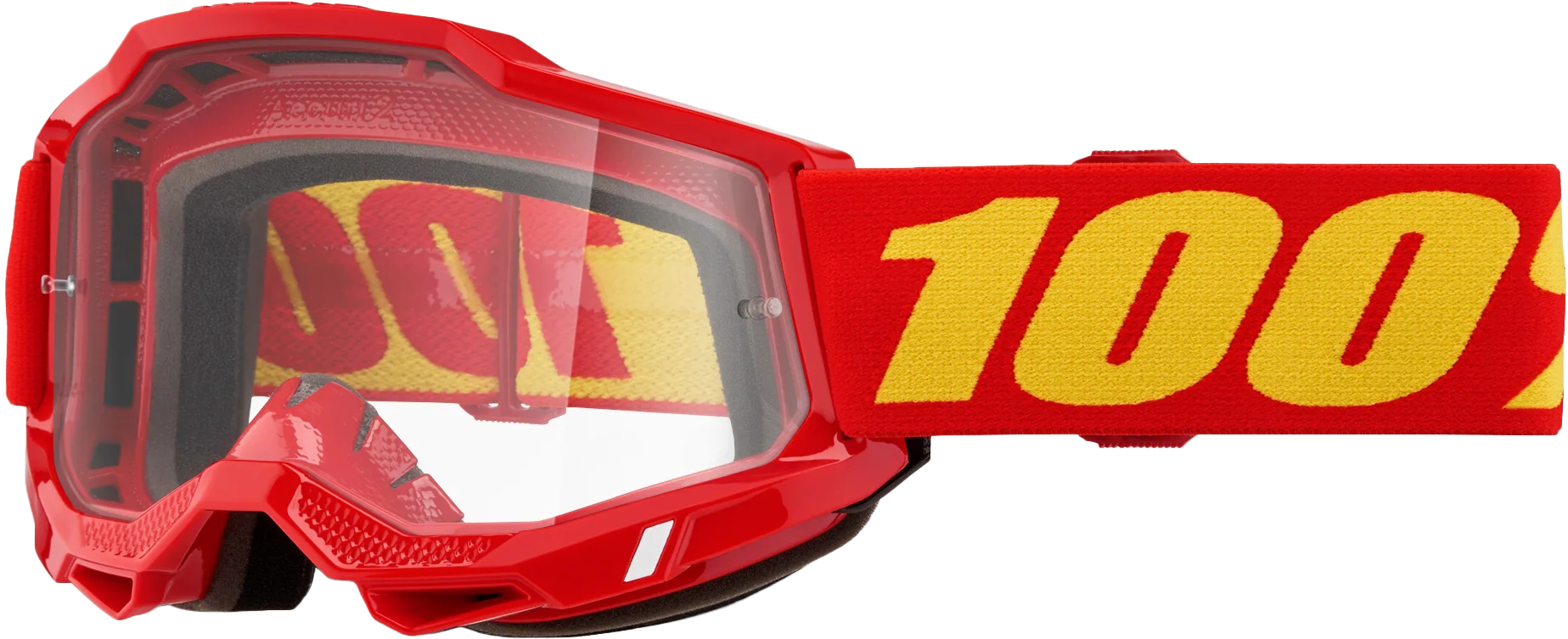 ACCURI 2 JUNIOR GOGGLE RED CLEAR LENS