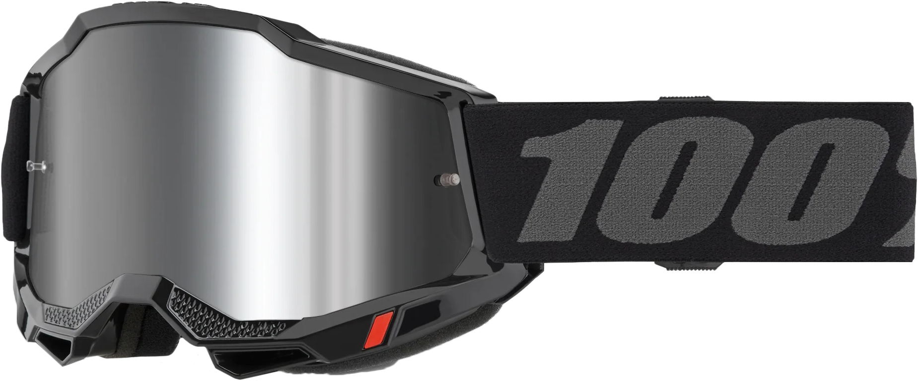 ACCURI 2 JUNIOR GOGGLE BLACK MIRROR SILVER LENS