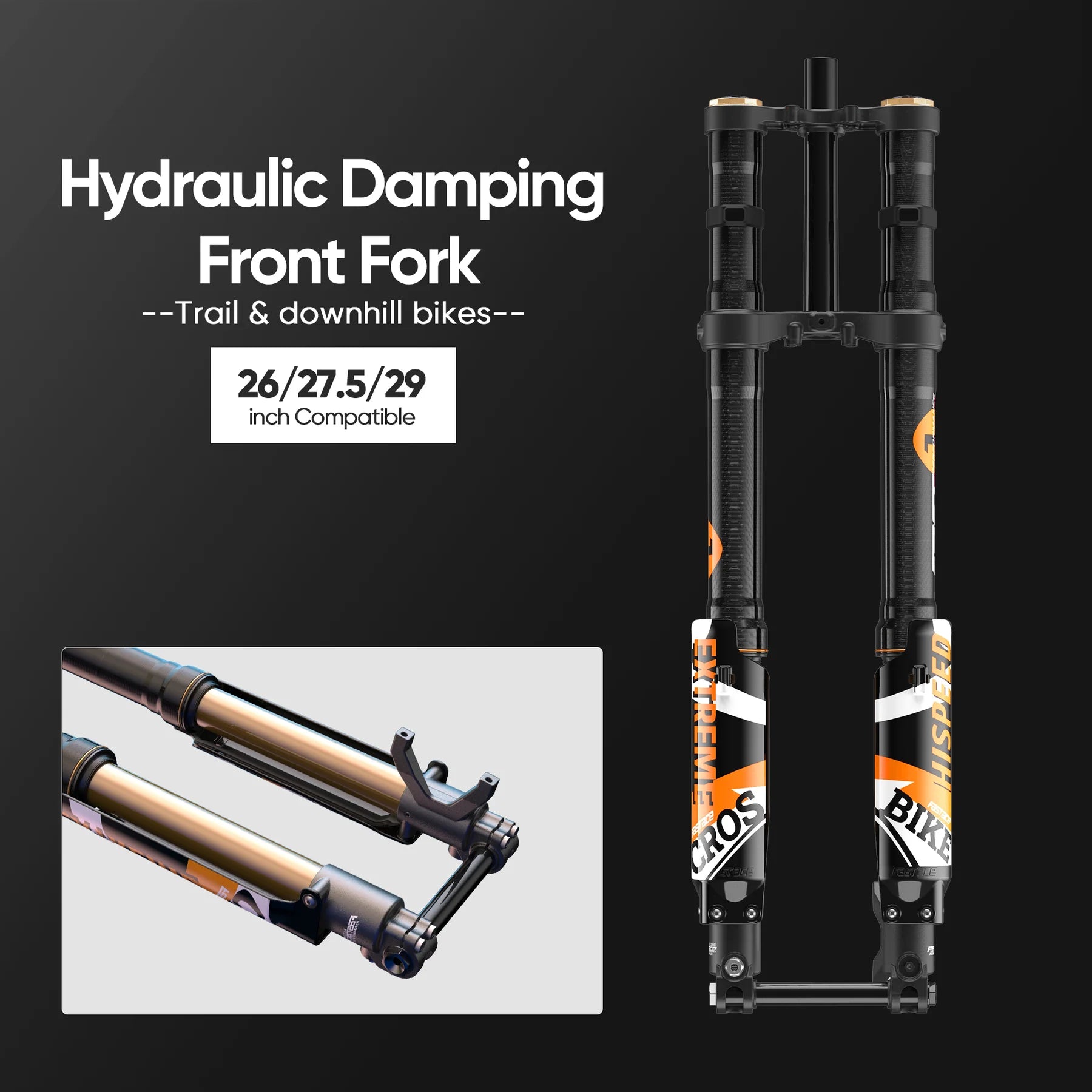 FASTACE ALX13RC 2.0 SUR-RON ORIGINAL FACTORY FRONT FORK SUSPENSION FOR SURRON TALARIA STING