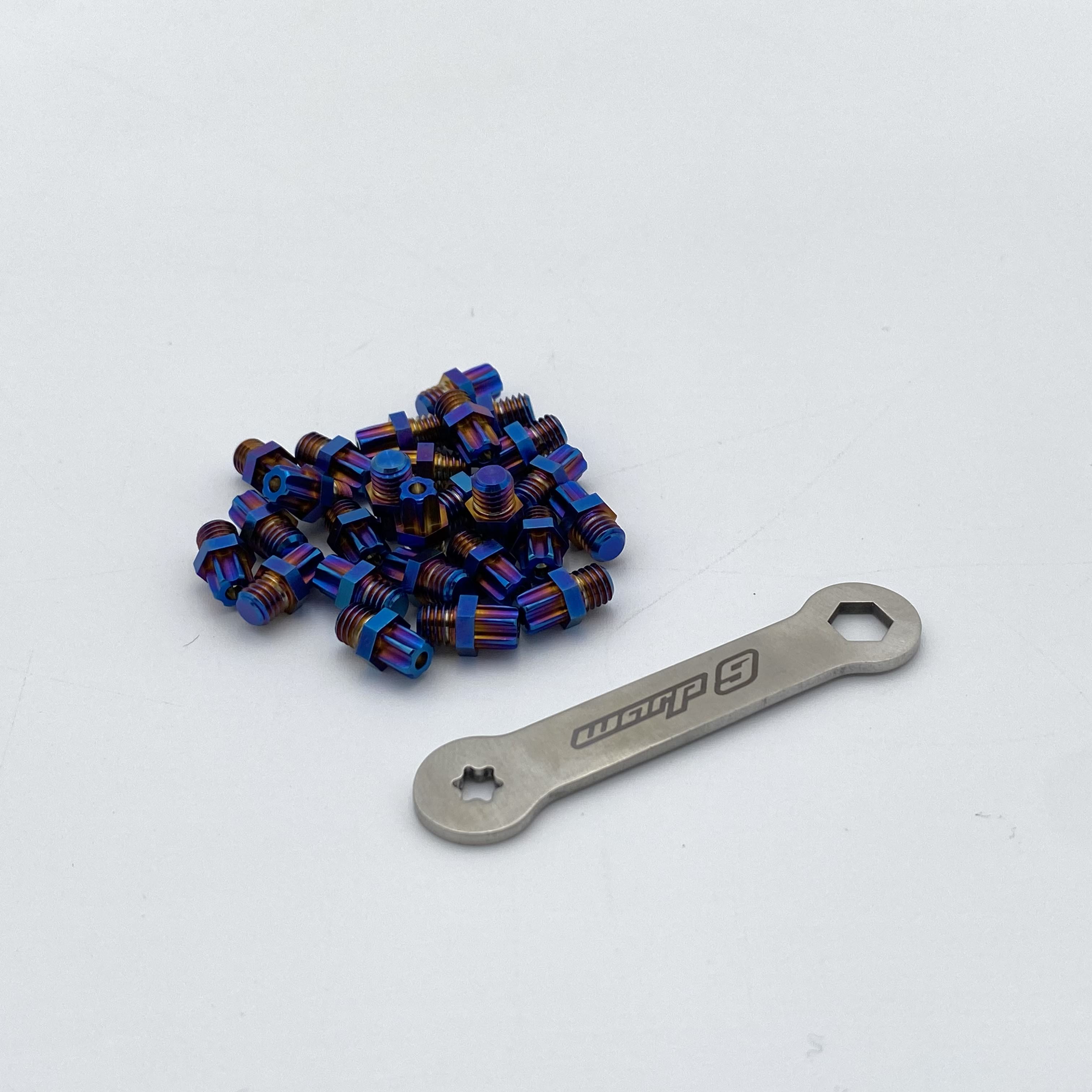 Titanium Elite Foot Peg Screws