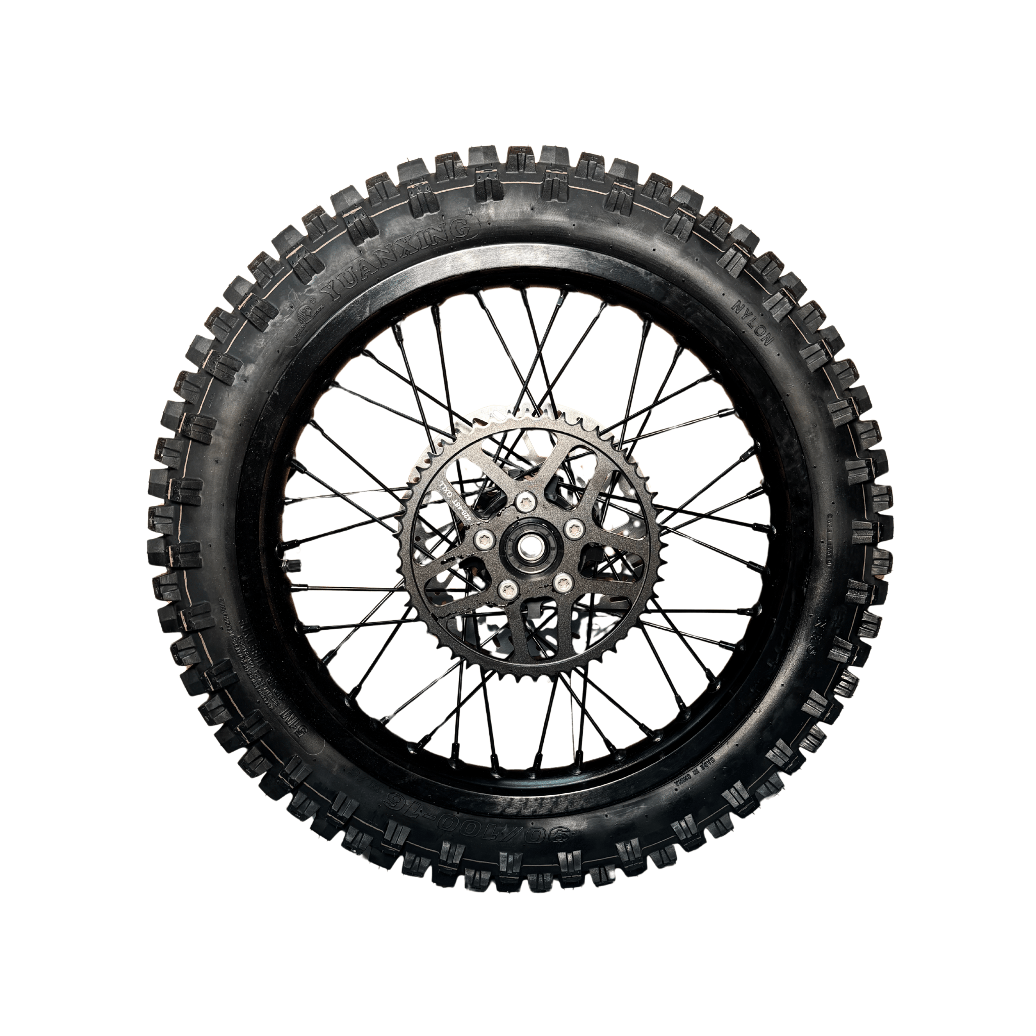 Arctic Leopard XE Pro 16" Rear Wheel and Dirt Tires (Arctic Leopard XE Pro OEM)