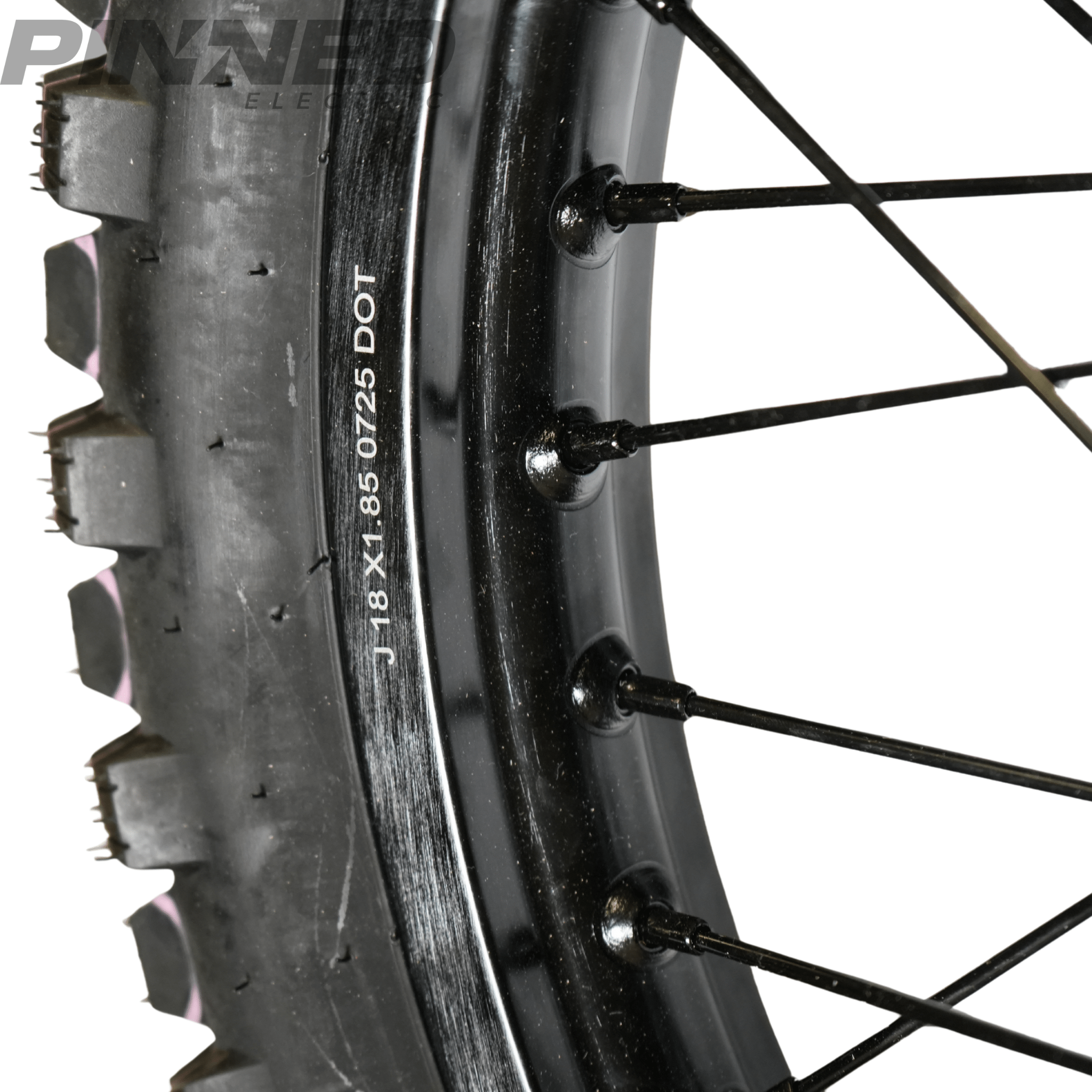 Arctic Leopard XE Pro 18" Rear Wheel and Dirt Tires (Arctic Leopard XE Pro OEM)