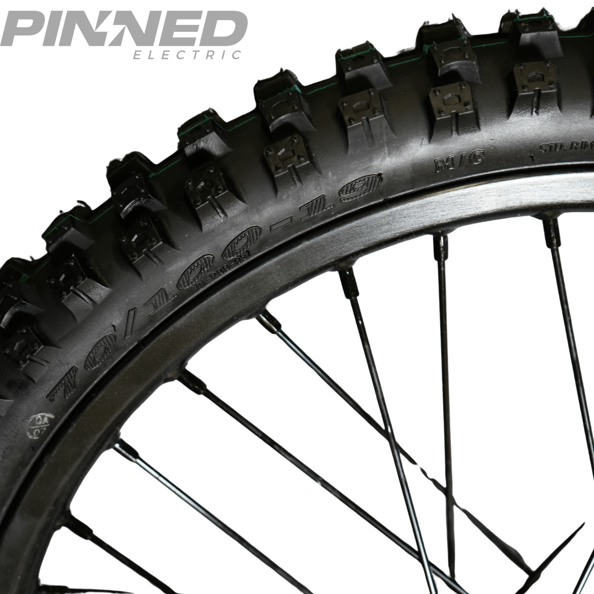 Arctic Leopard XE Pro 19" Front Wheel and Dirt Tires (Arctic Leopard XE Pro OEM)