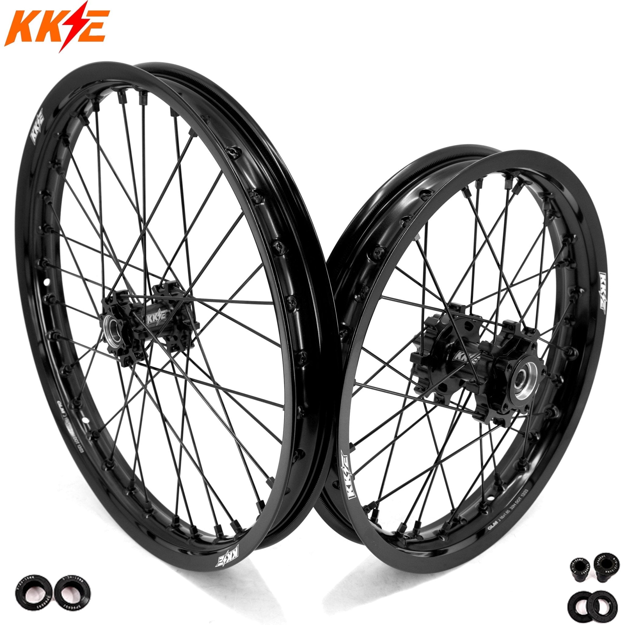 KKE 21" 18" E - Bike Spoked Wheels For Talaria Sting MX3 / R MX4 - Pinned Electric