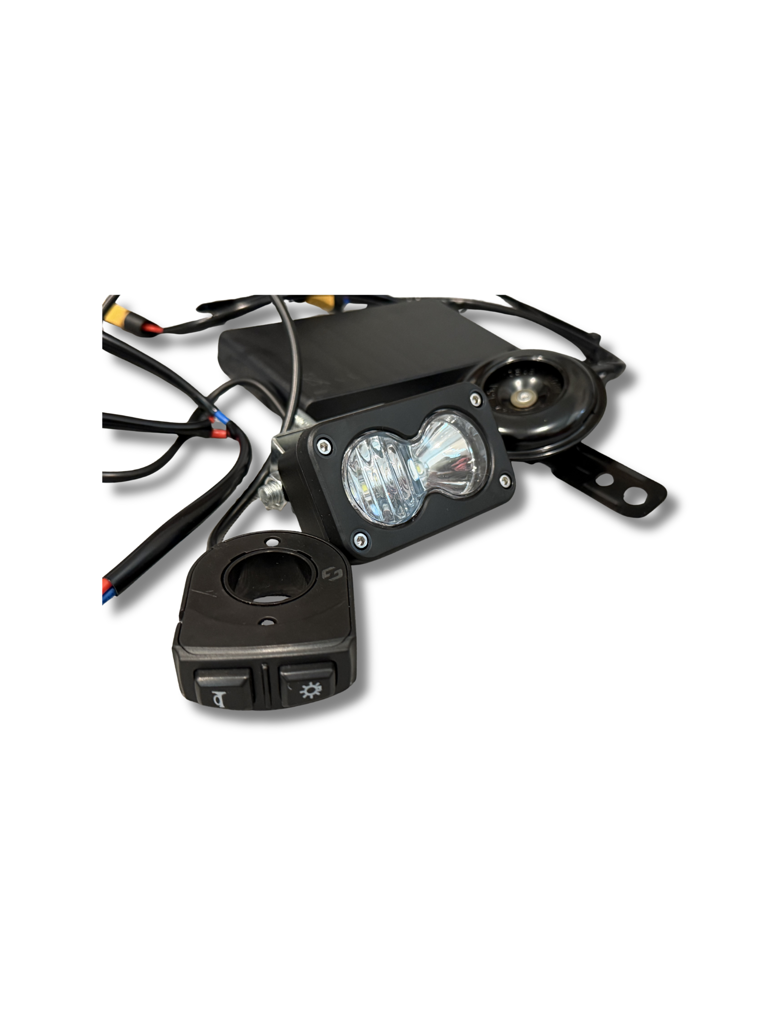 Universal E-Bike Plug and Play Light & Horn Kit