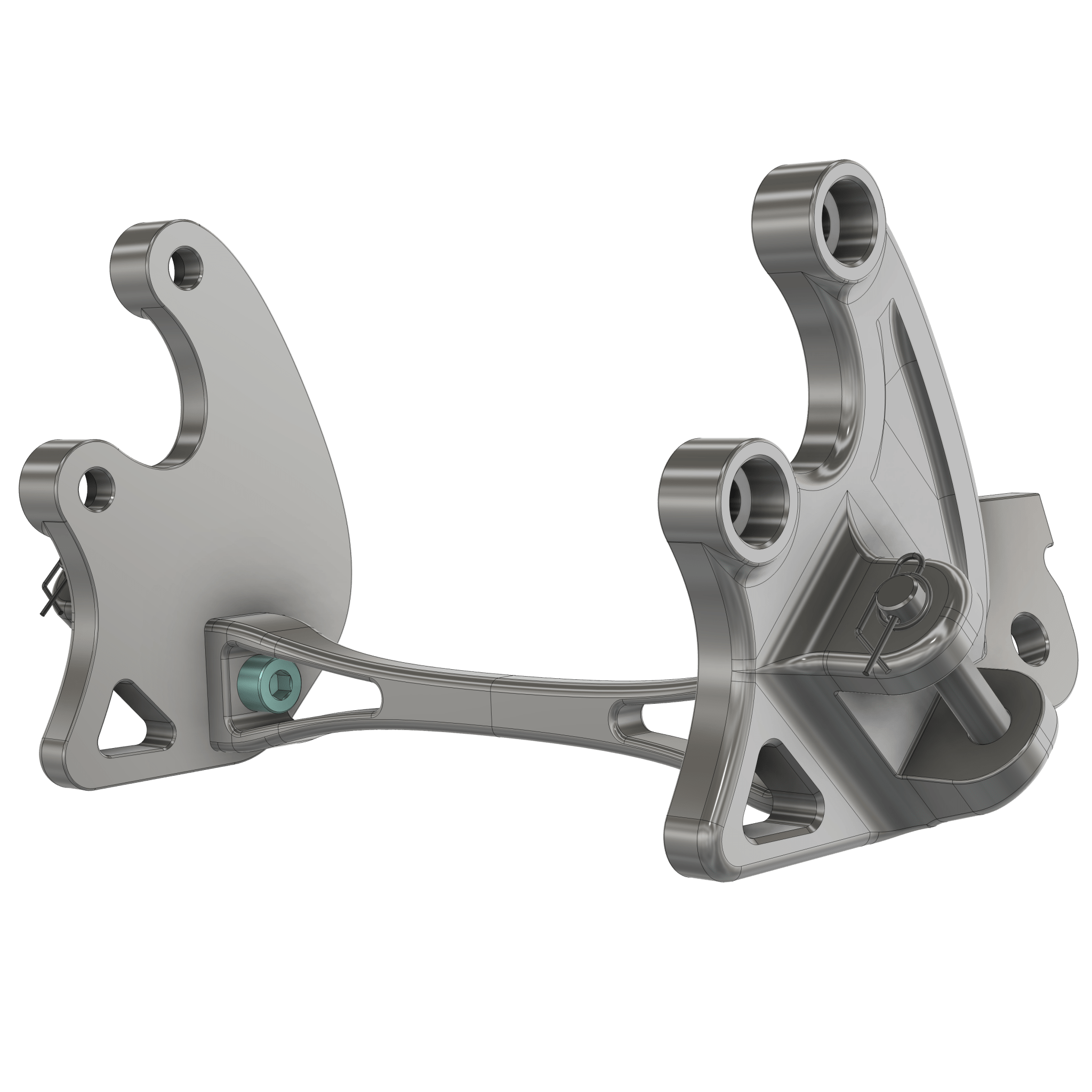 Prickly Motorsports Footpeg Brackets E Ride - Pinned Electric