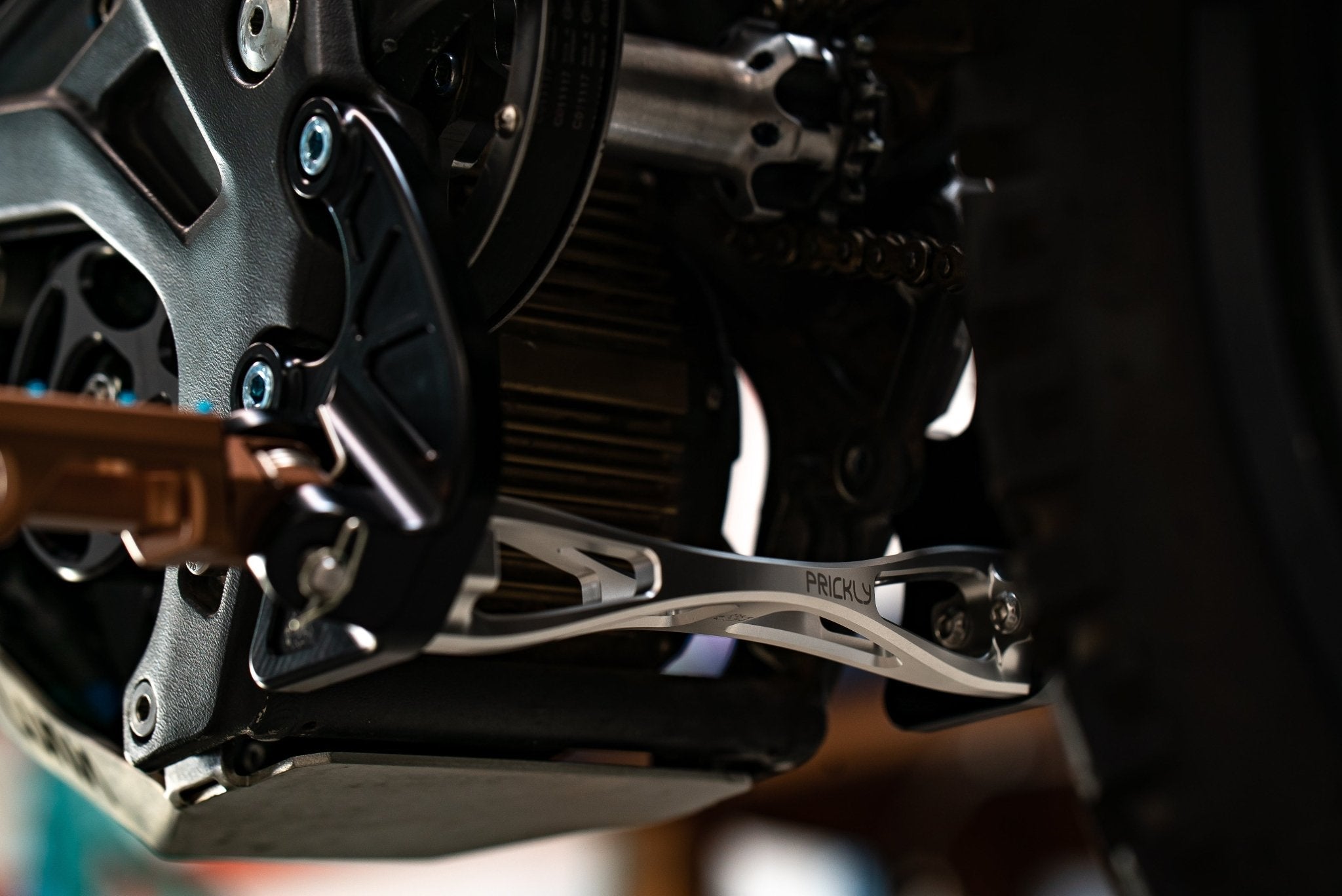 Prickly Motorsports Footpeg Brackets E Ride
