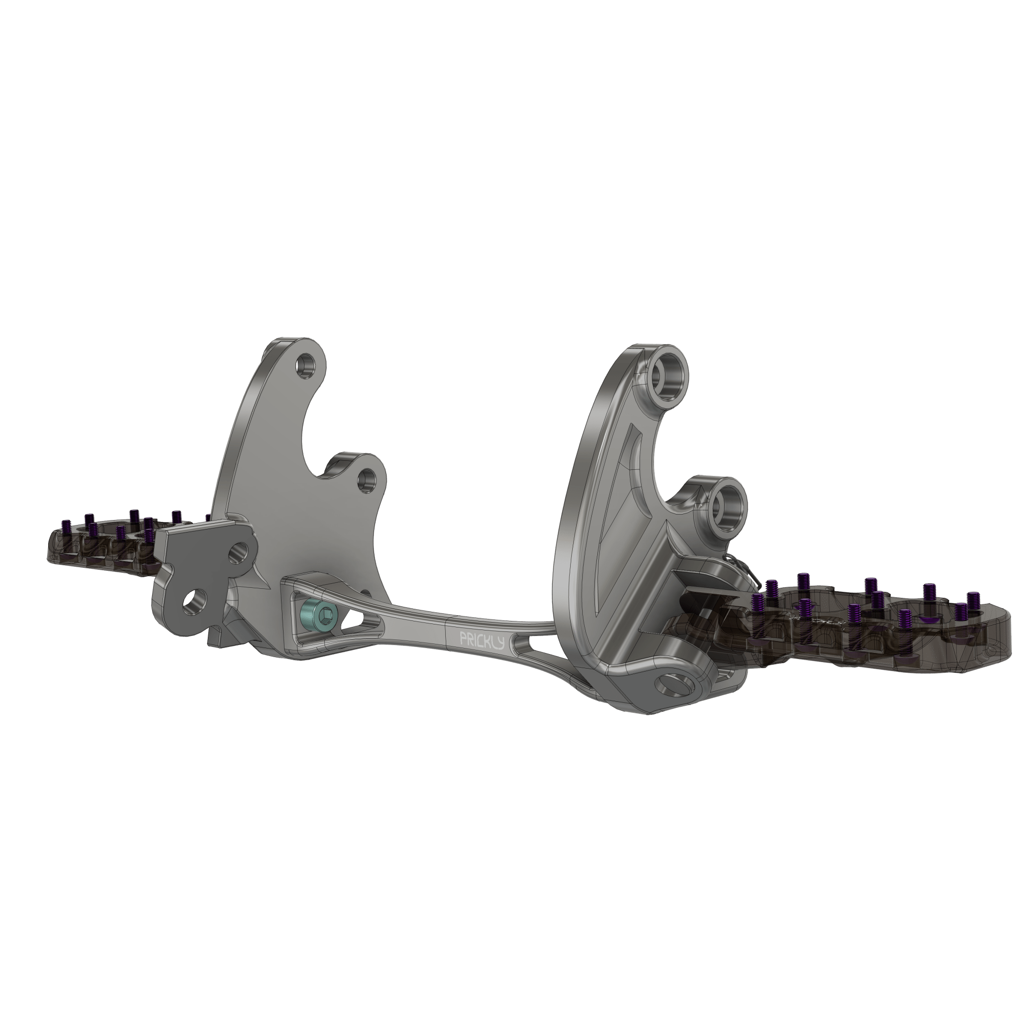 Prickly Motorsports Footpeg Brackets E Ride