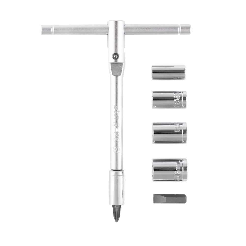 TUSK Folding Mini T-Handle Set 1/4" Drive
