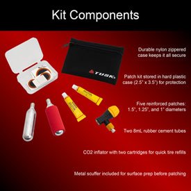 TUSK Tube Repair Kit W/CO2 Inflator