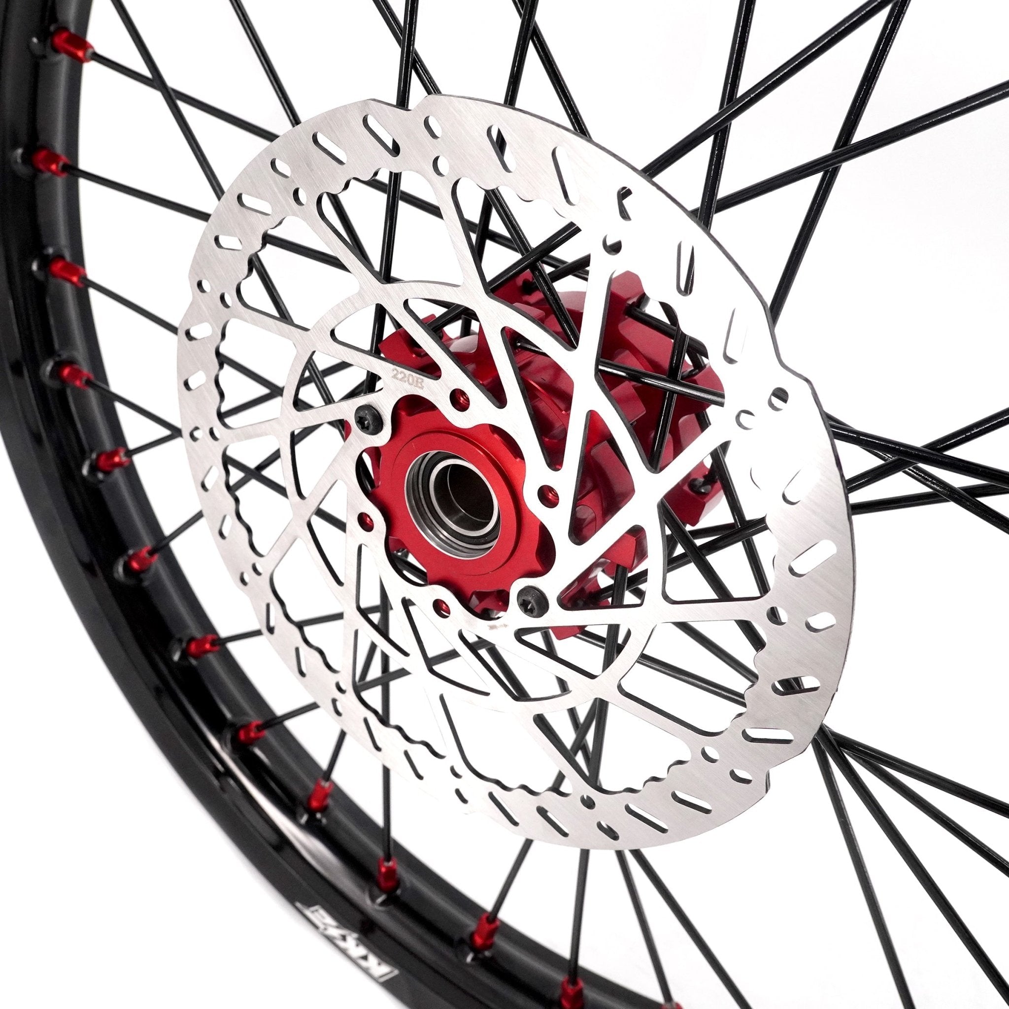 KKE 1.6*19" & 1.85*16" New Style E-bike Wheels Rim For SurRon Light Bee-X 2019-2025 Red Nipples