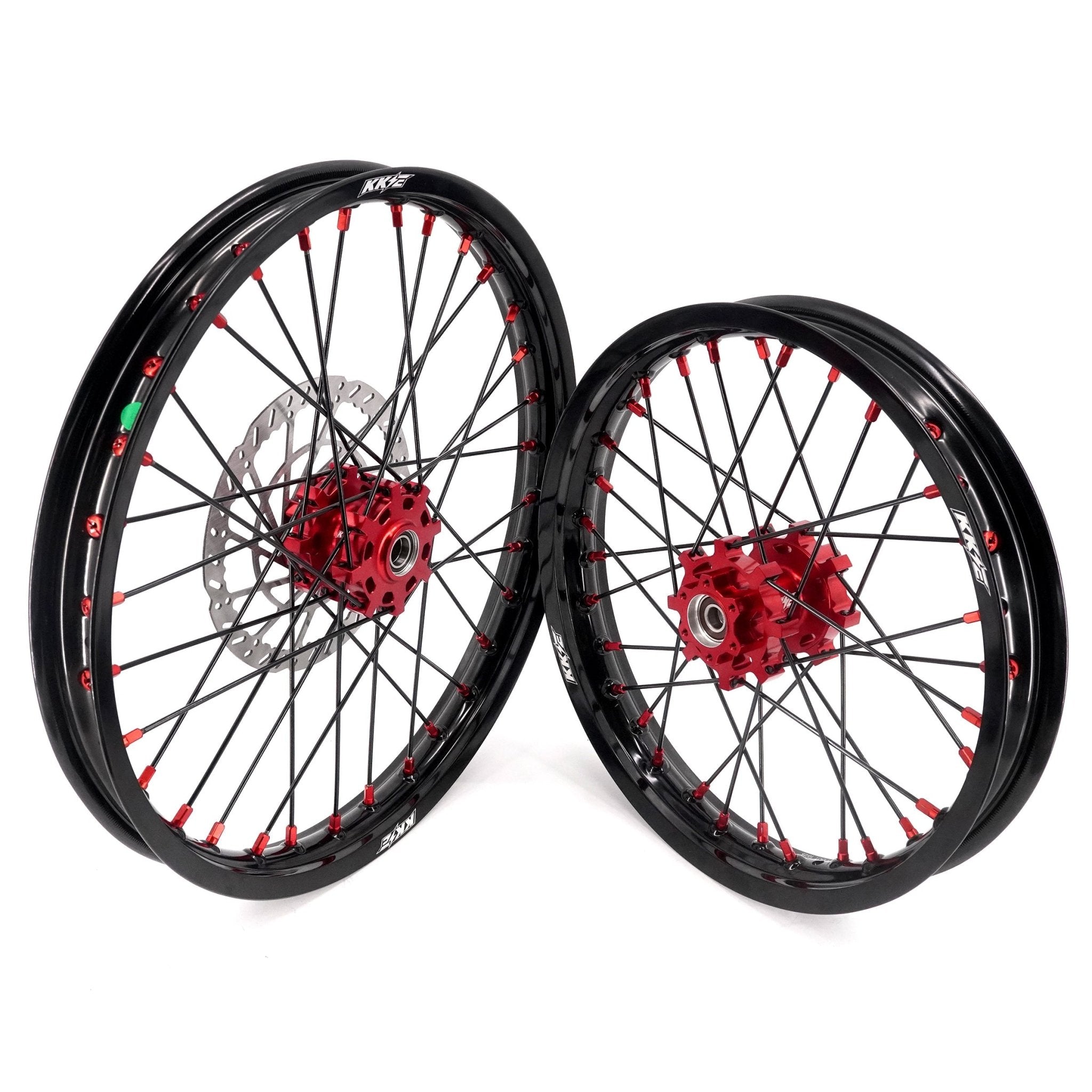 KKE 1.6*19" & 1.85*16" New Style E-bike Wheels Rim For SurRon Light Bee-X 2019-2025 Red Nipples