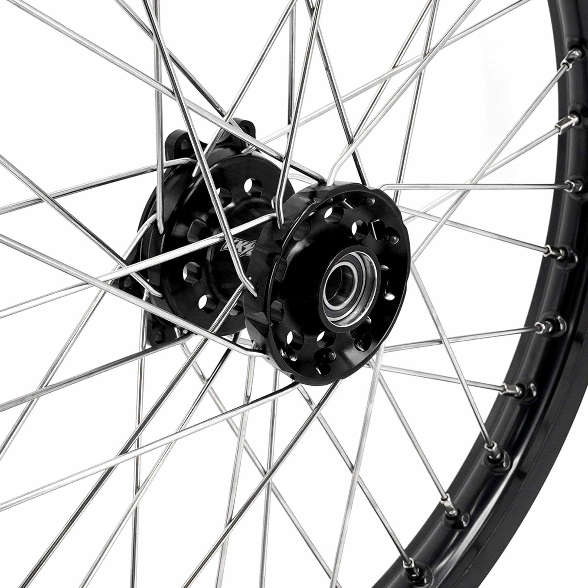 KKE 1.6*21" E-bike Spoke Wheels Rim Fit For SurRon Ultra Bee 2023-2025 Silver Nipples & Silver Spokes