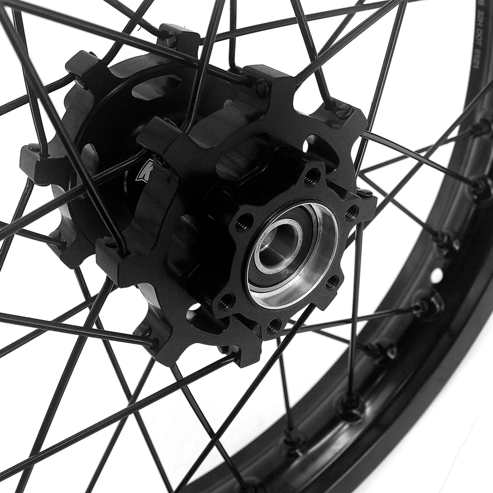 KKE 1.85*16" Electric Dirtbike Rear Wheels Rim Fit SurRon Light Bee-X 2019-2025 All Black