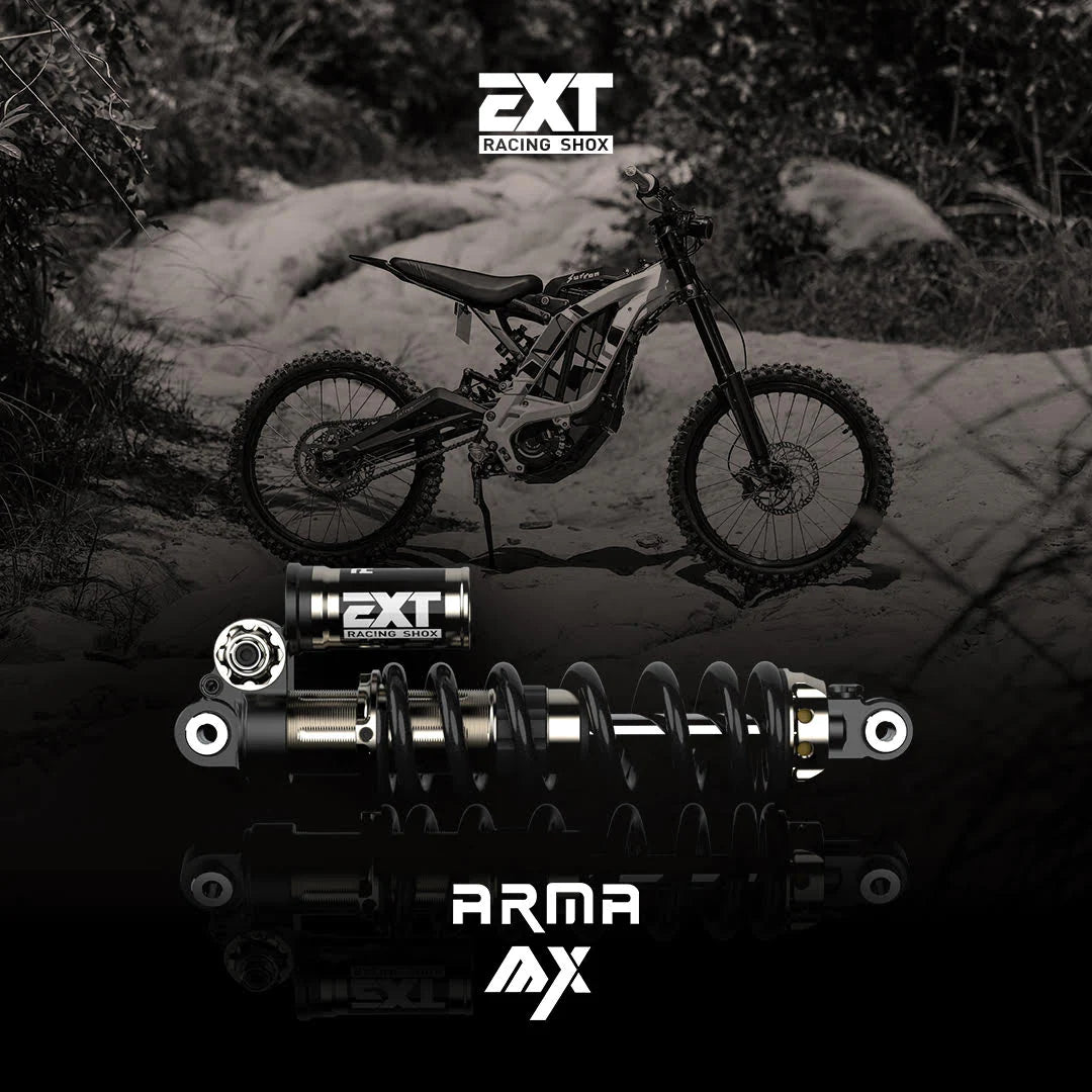 EXT Arma MX (E-MX Damper) Rear Shock SegRon/Talaria