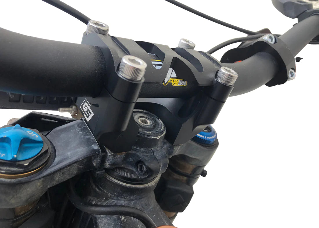 GritShift Heavy Hitter MX Direct Mount Riser Fat Bar 1 1/8" clamp Handlebar Mount