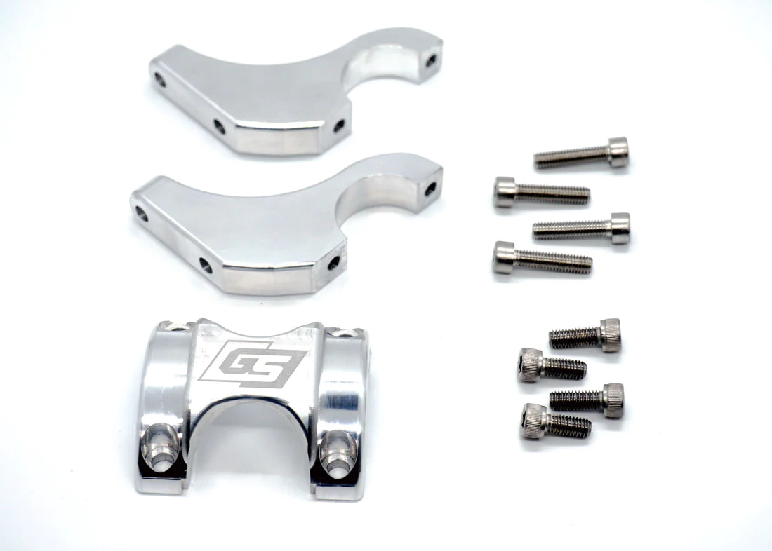 GritShift Direct Mount Riser Stem 2" Rise 31.8 mm Handlebar Mount