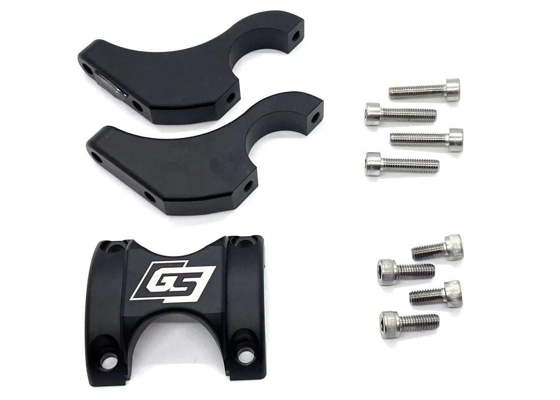 GritShift Direct Mount Riser Stem 2" Rise 31.8 mm Handlebar Mount