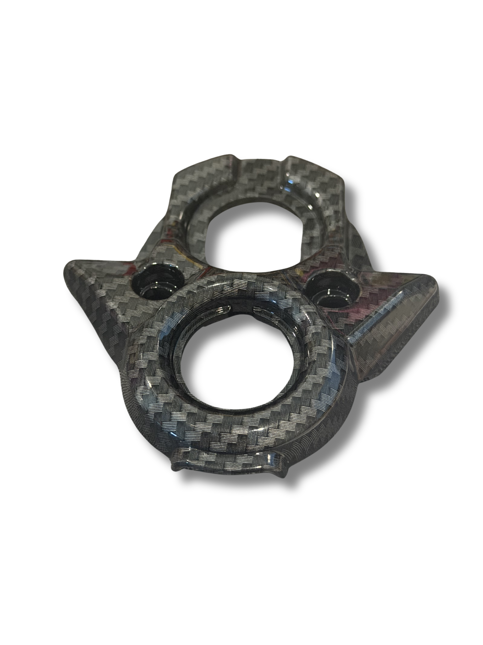 Simulated Carbon Fiber Ignition Switch Cover for Surron Light Bee (Glossy)
