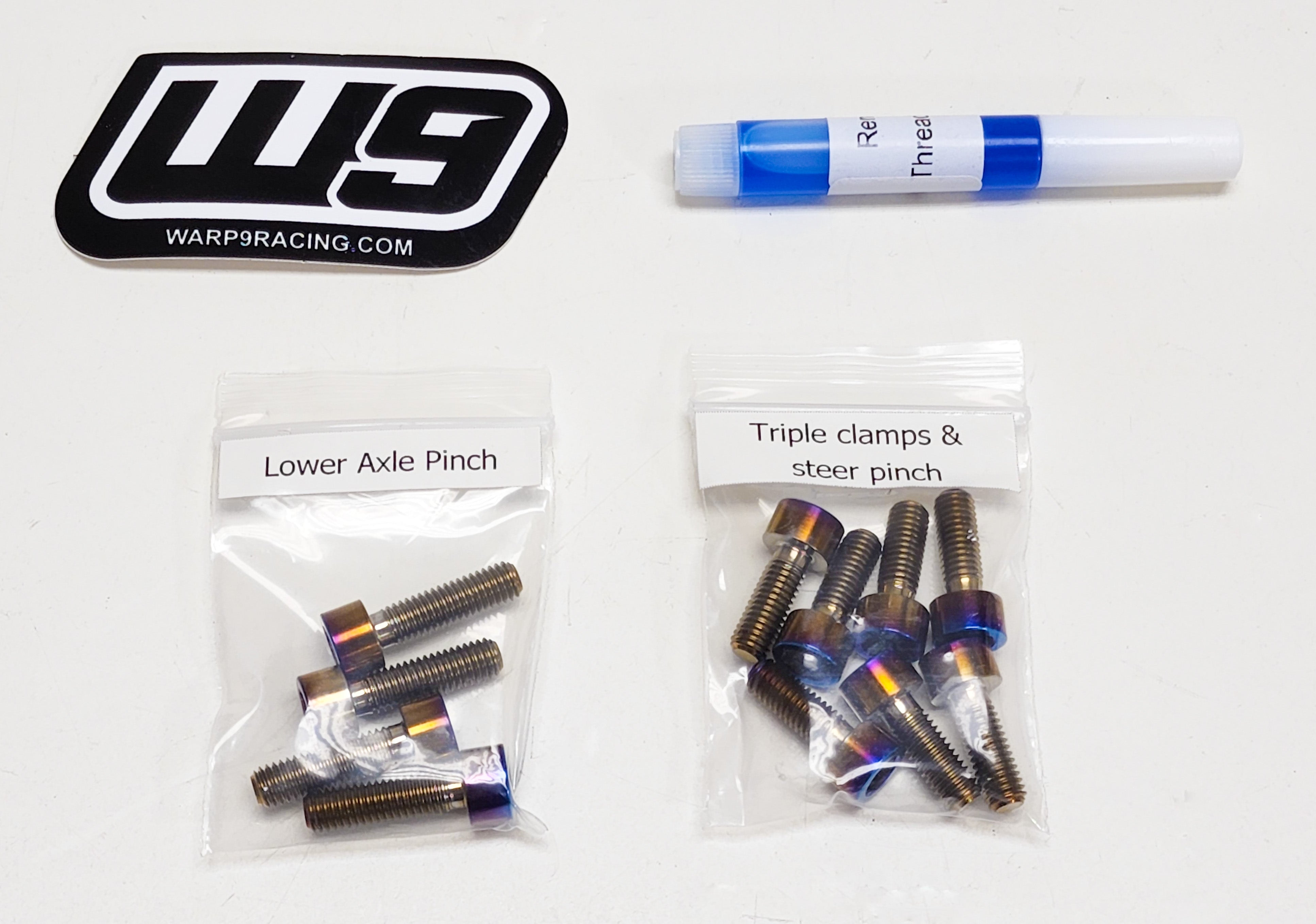 Titanium Fork Bolts