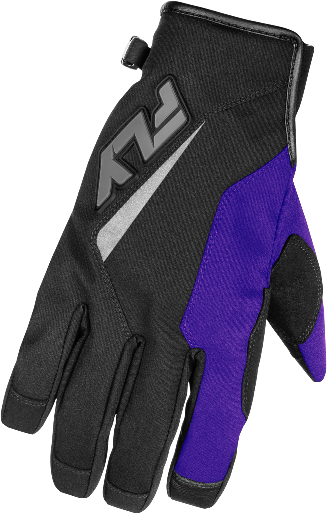 TITLE GLOVES BLACK/PURPLE/GREY 3X