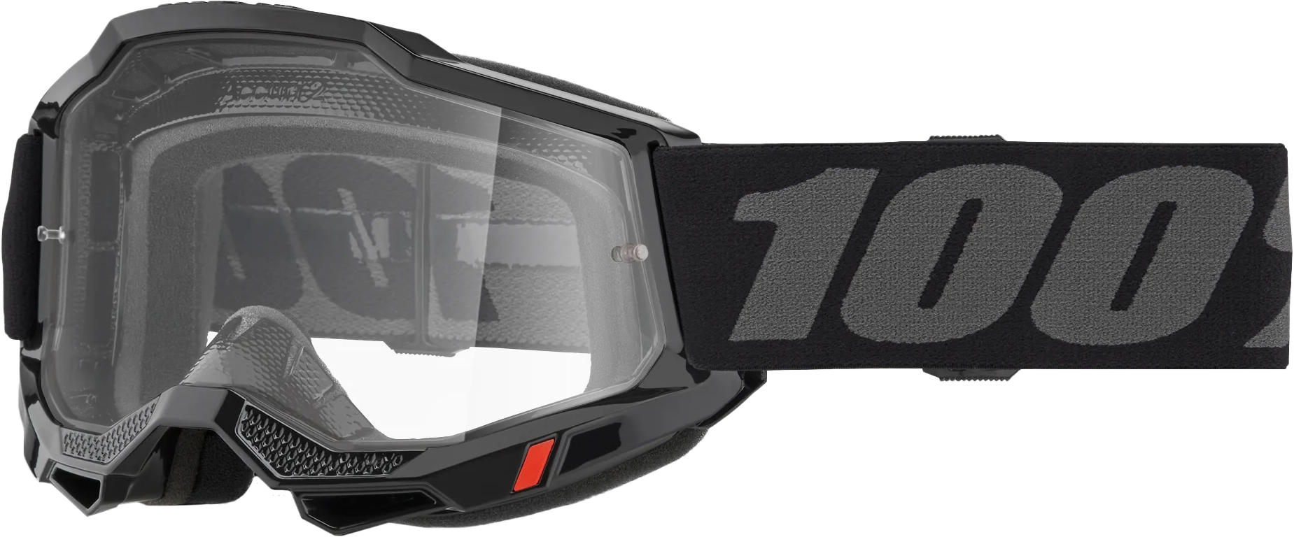 ACCURI 2 JUNIOR GOGGLE BLACK CLEAR LENS
