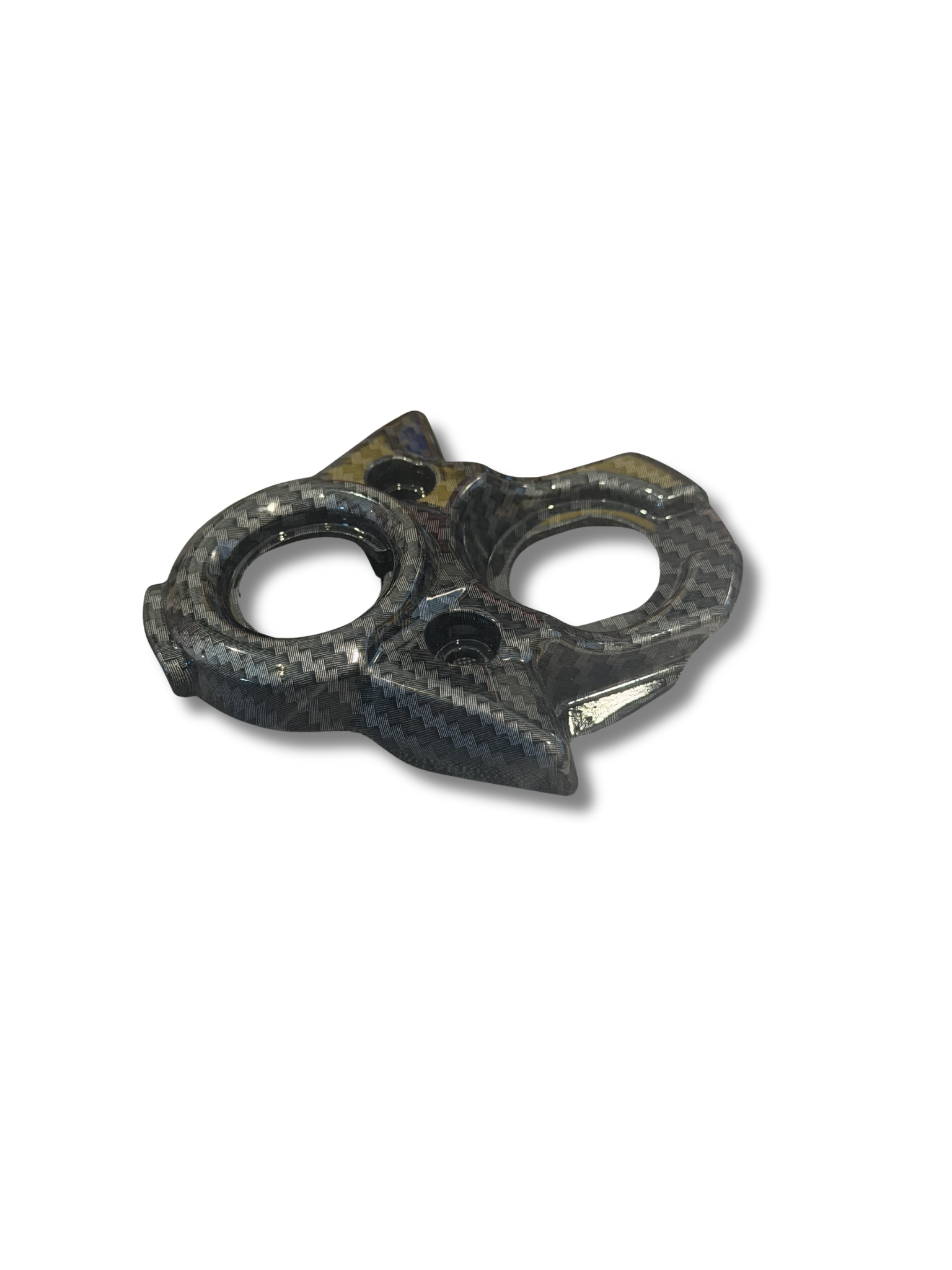 Simulated Carbon Fiber Ignition Switch Cover for Surron Light Bee (Glossy)