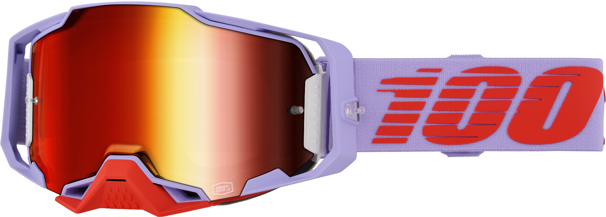 ARMEGA GOGGLE FAUSTO RED MIRROR LENS