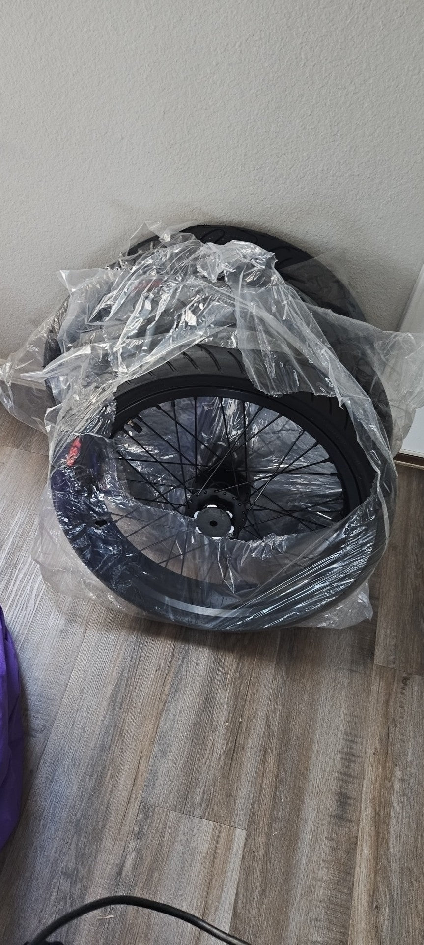 Surron Supermoto Wheel Set 17inch OEM All blacked out