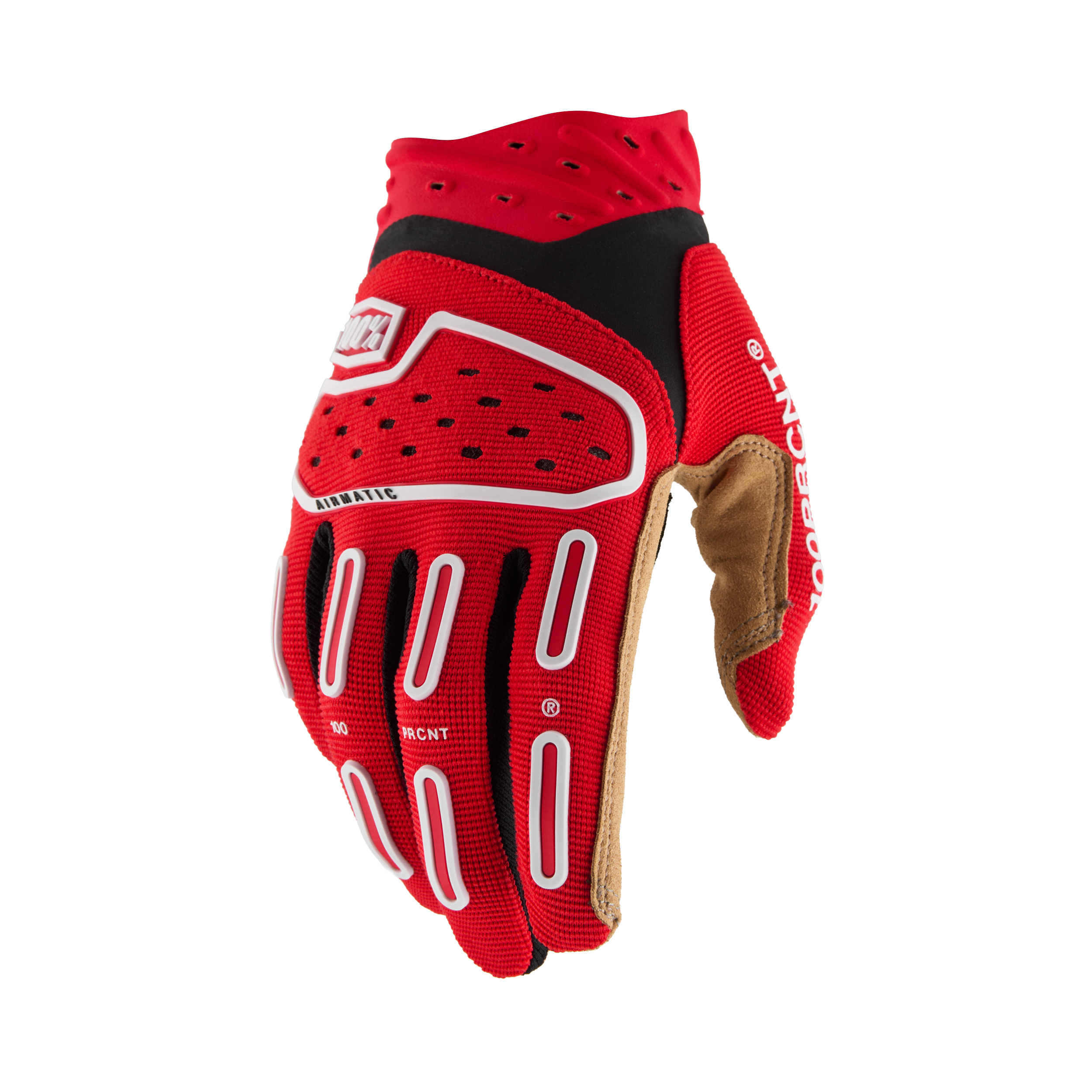 AIRMATIC 2 YOUTH  GLOVES RED/BLACK LG