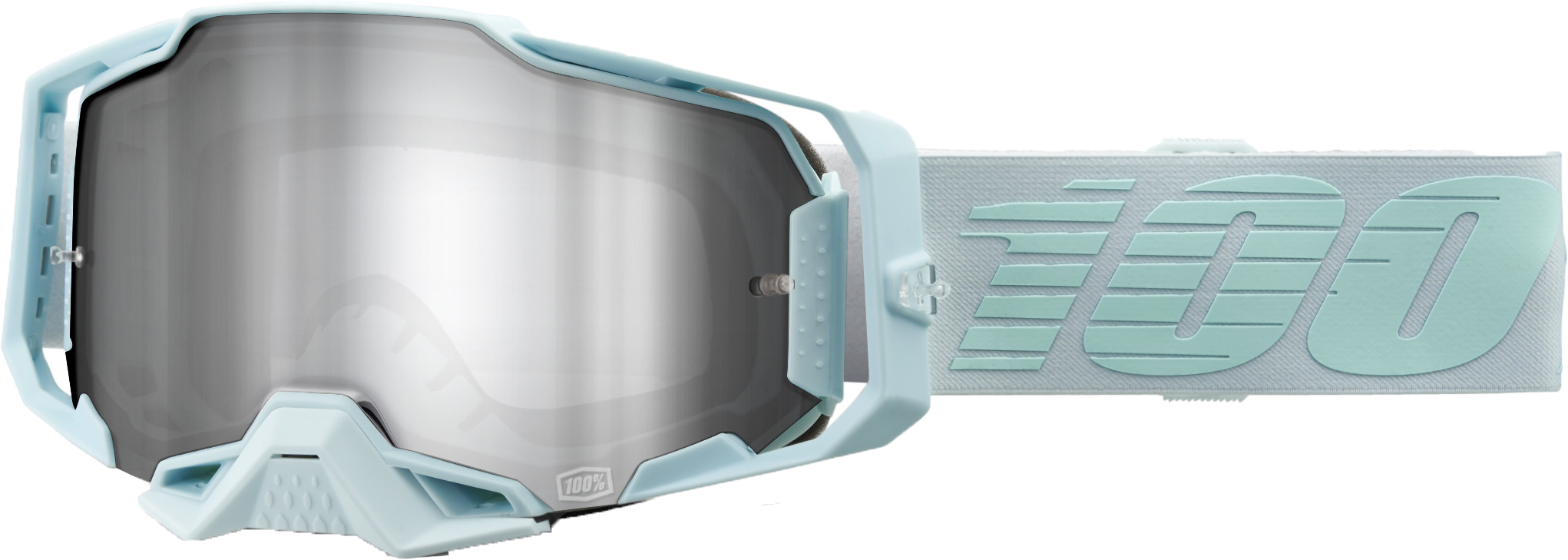 ARMEGA GOGGLE FARGO MIRROR SILVER FLASH LENS