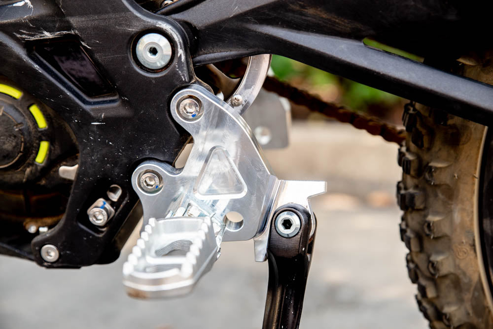 Sur Ron Billet Peg Brackets Kit With Kickstand Option