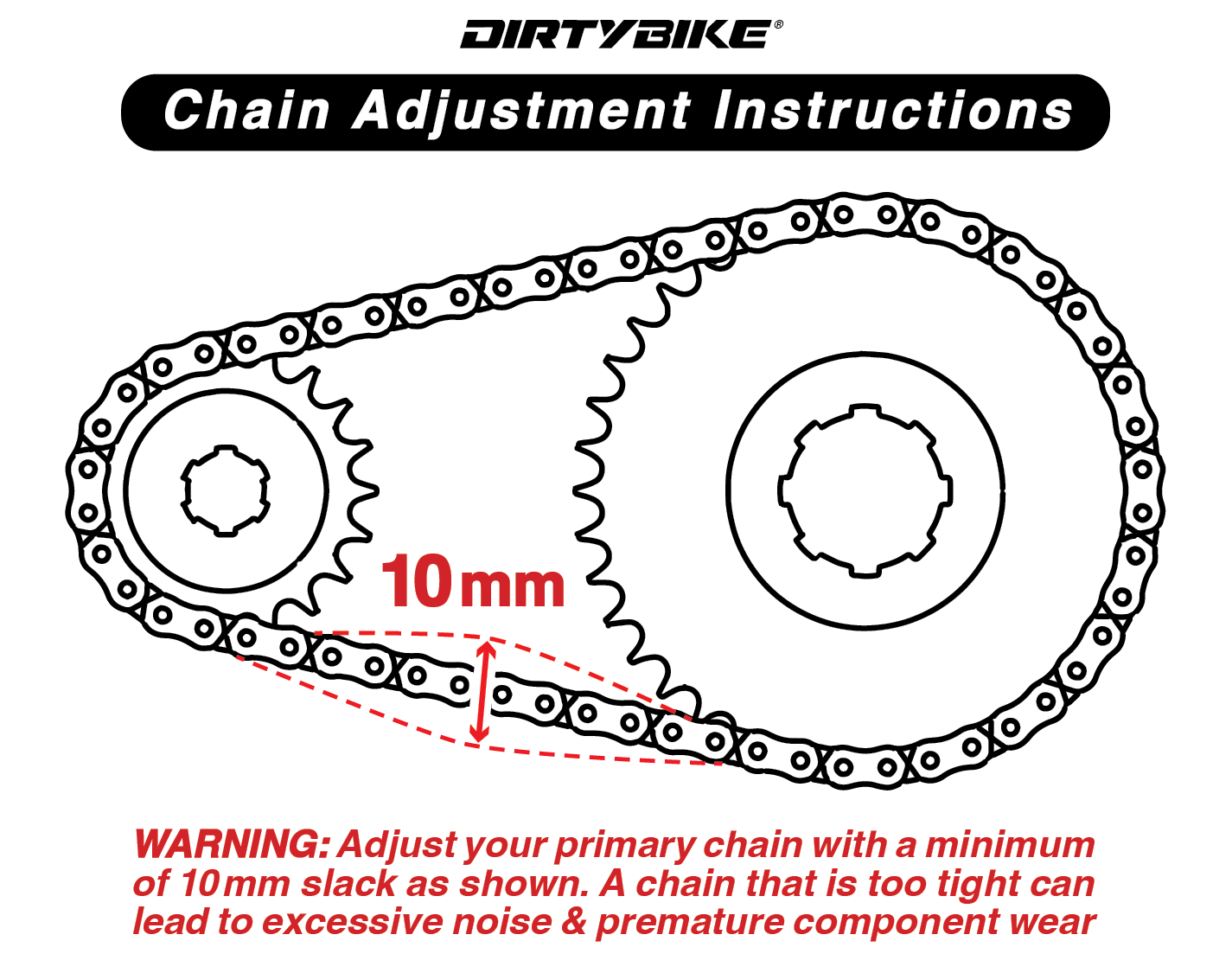 219 RLV Sealed O-Ring | Primary Belt to Chain Conversion Kit | Talaria XXX