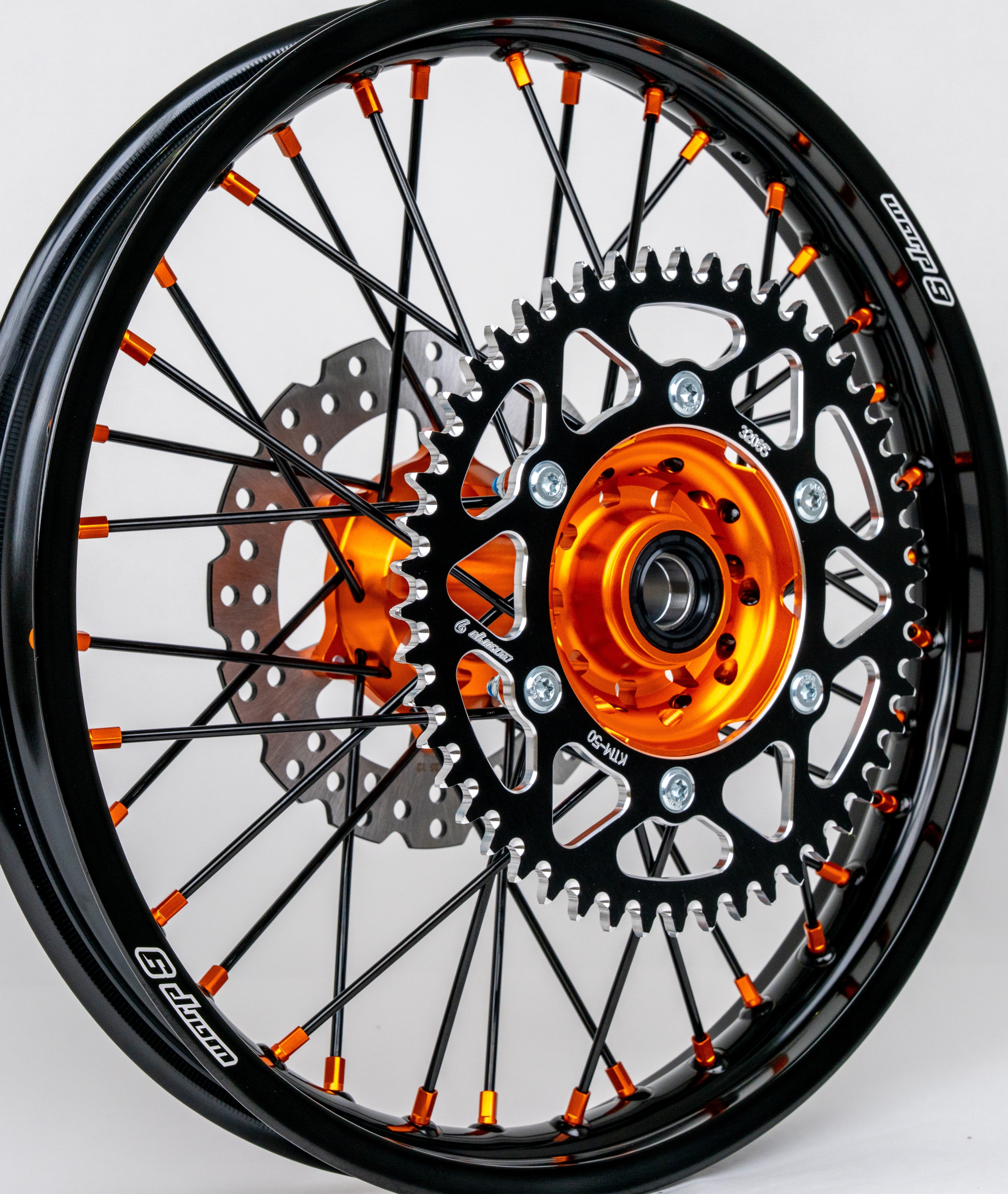 KTM/HUSQ/GAS GAS 20/25mm Axle Rear Wheel (IN STOCK) Fitment Below