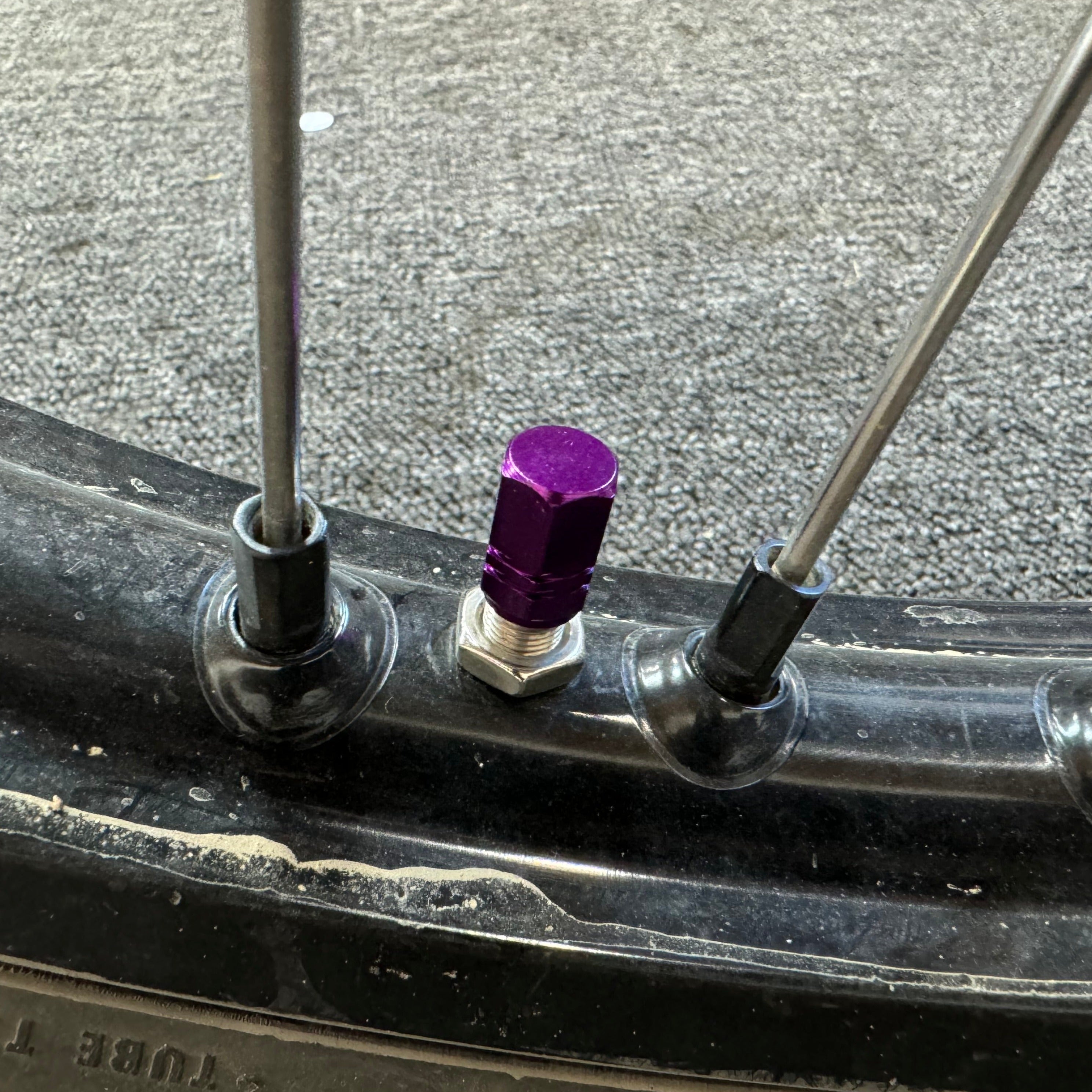 TB Colored Valve Stem Caps