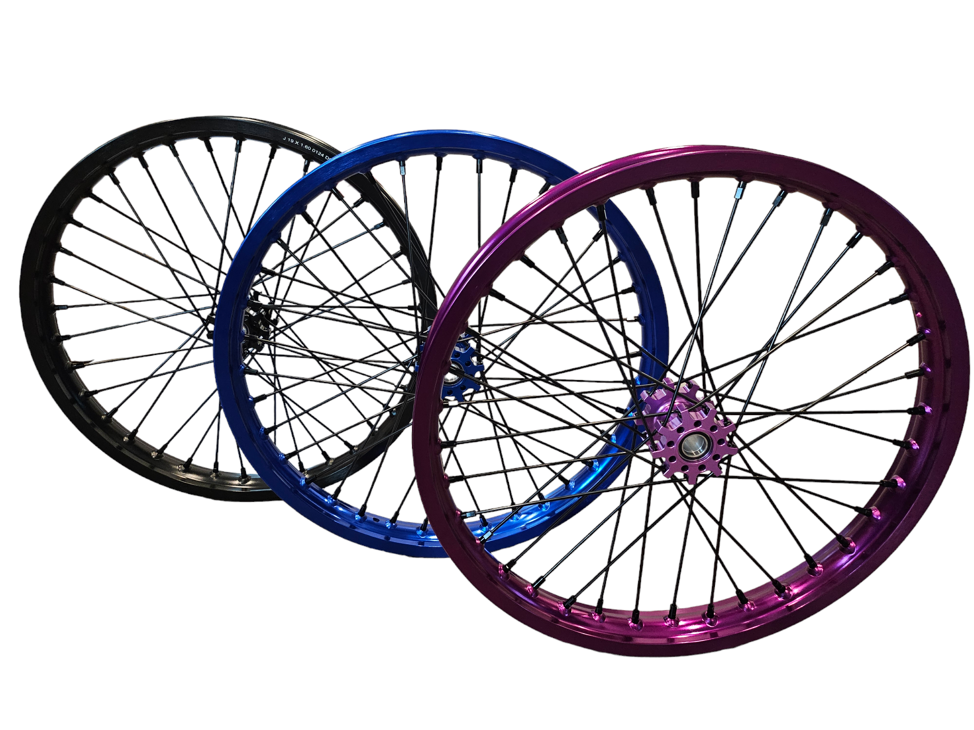 Surron LBX/ Eride Pro SS 16/19 Upgraded Wheels with Billet Hubs