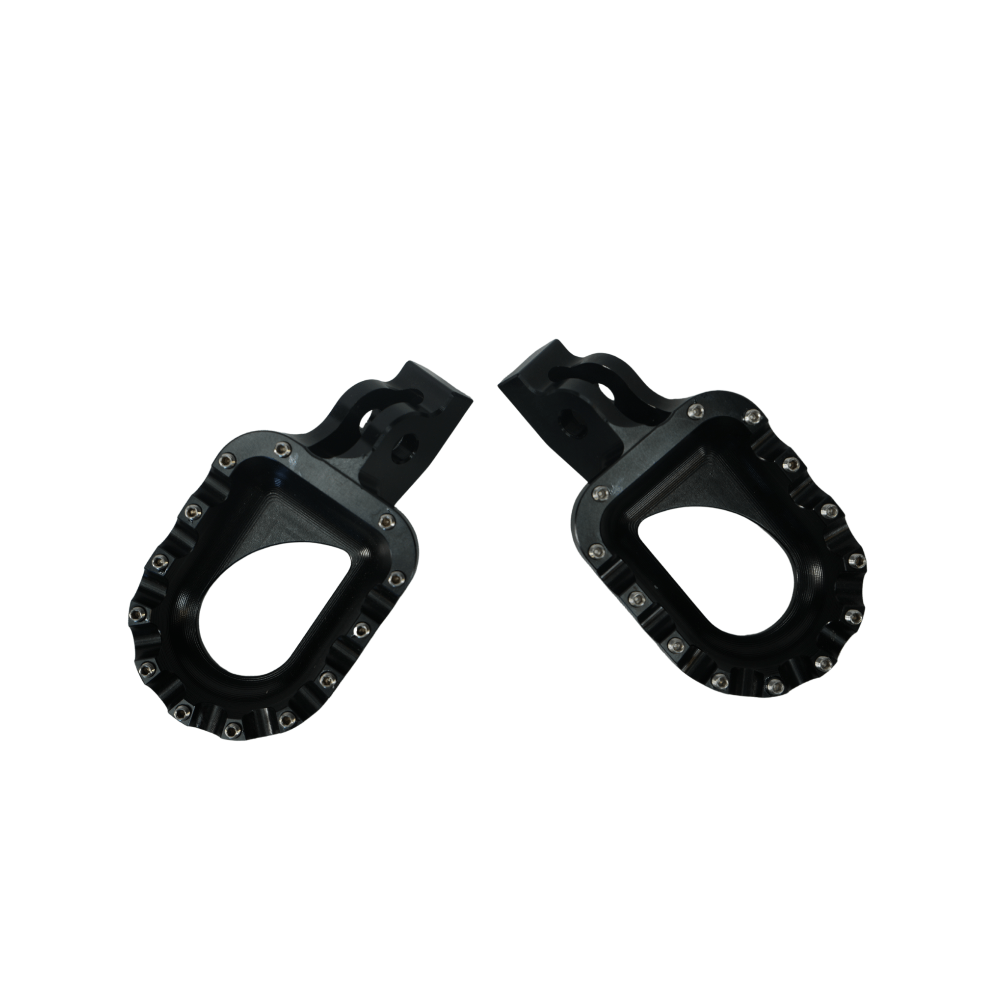 Arctic Leopard EX Black Footpegs (Arctic Leopard OEM)