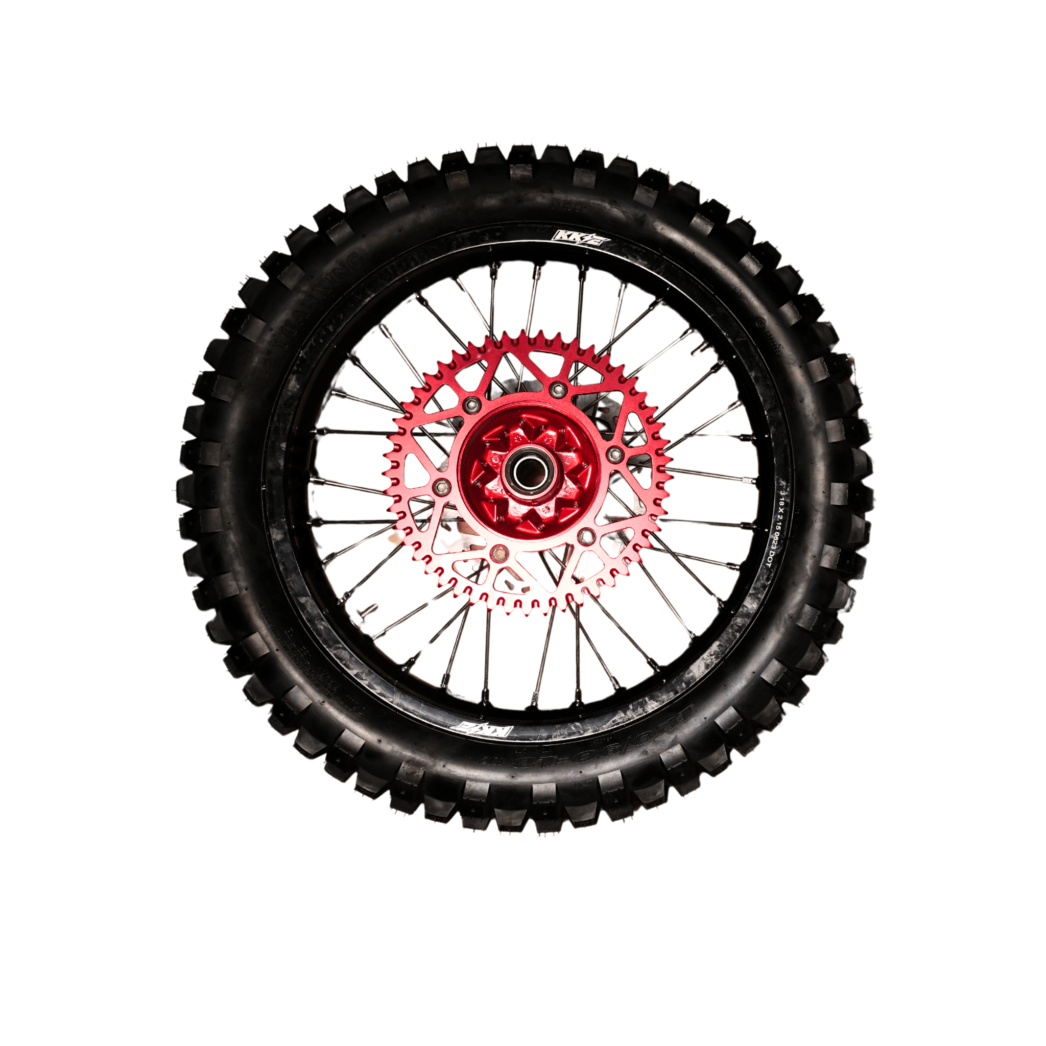 Arctic Leopard EXE 18" Rear Wheel and Tire (Arctic Leopard OEM)