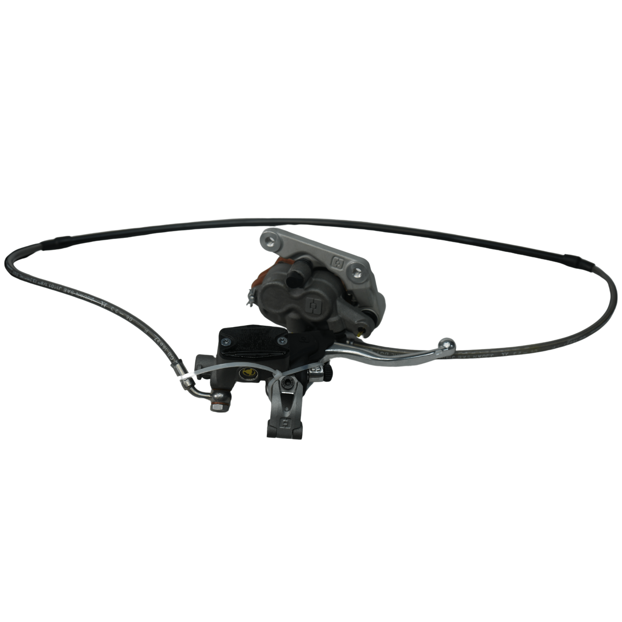 Arctic Leopard Braketec EXE Full Front Brake Assembly (Arctic Leopard OEM)