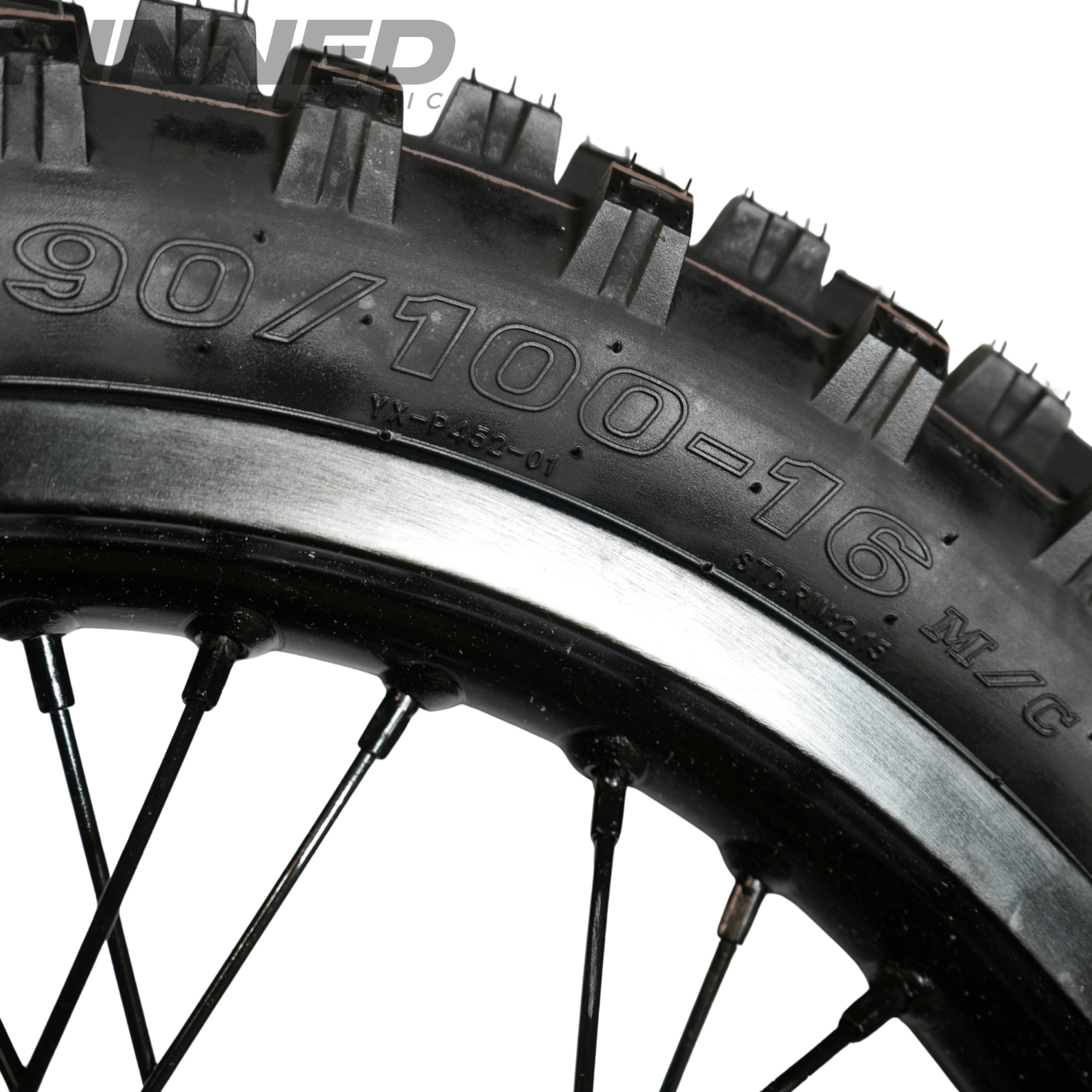 Arctic Leopard XE Pro 16" Rear Wheel and Dirt Tires (Arctic Leopard XE Pro OEM)