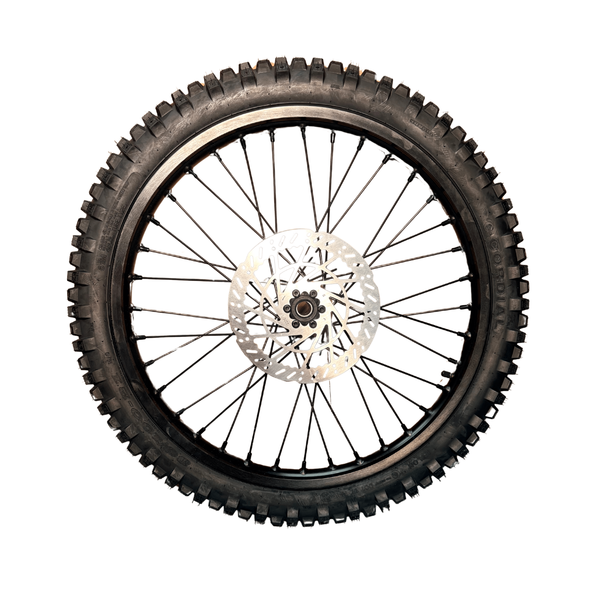 Arctic Leopard XE Pro 19" Front Wheel and Dirt Tires (Arctic Leopard XE  Pro OEM)