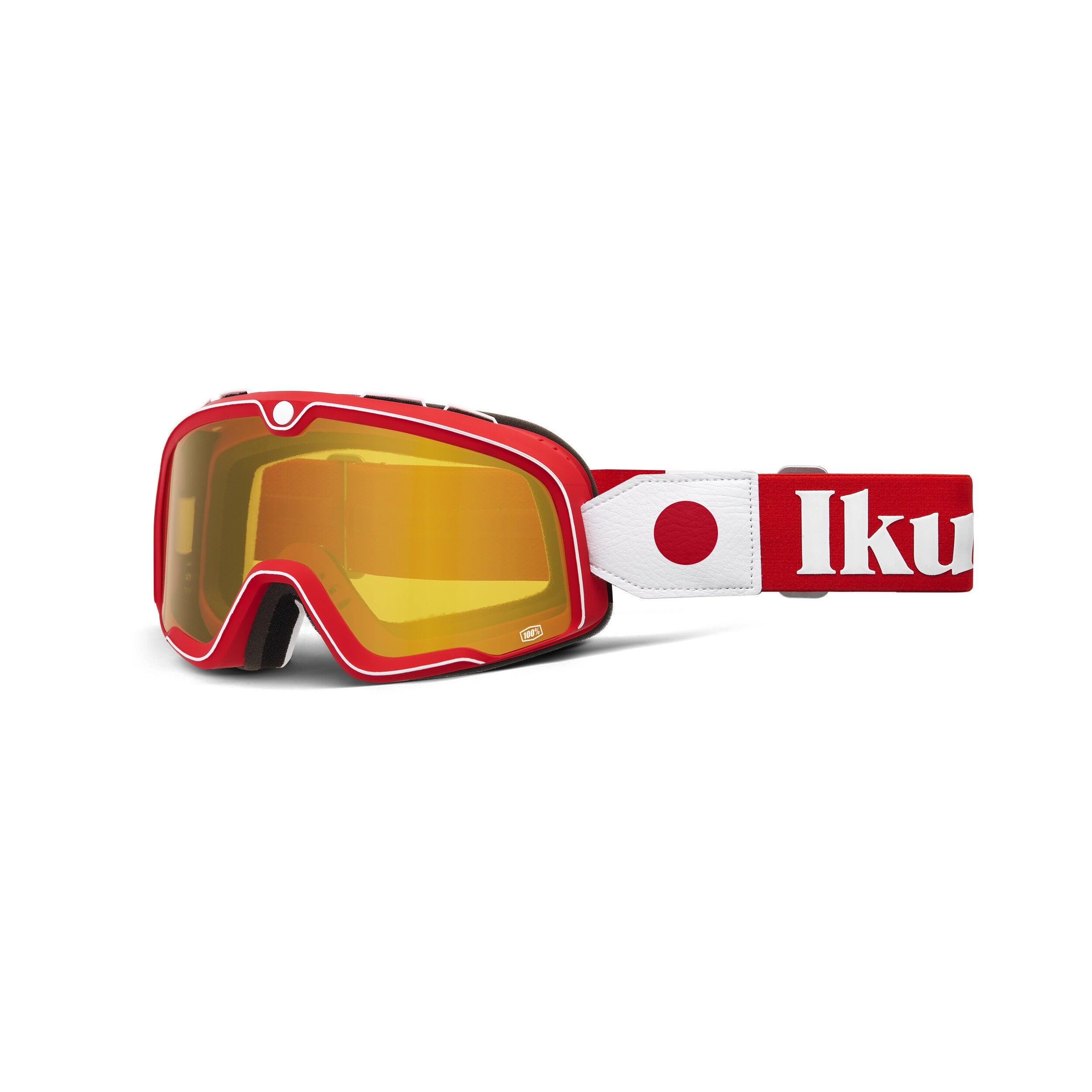 BARSTOW GOGGLE TEAM IKUZAWA MIRROR RED LENS
