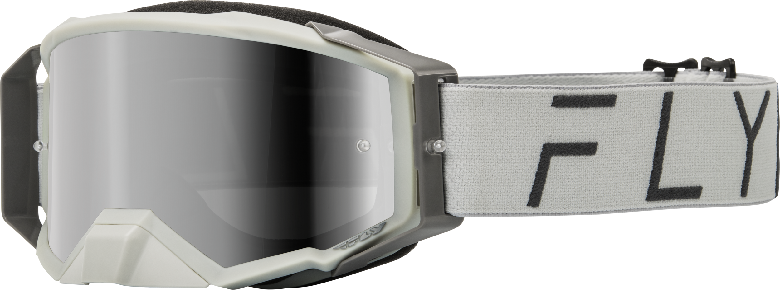 ZONE PRO GOGGLE GREY W/ GREY MIRROR/SMOKE LENS