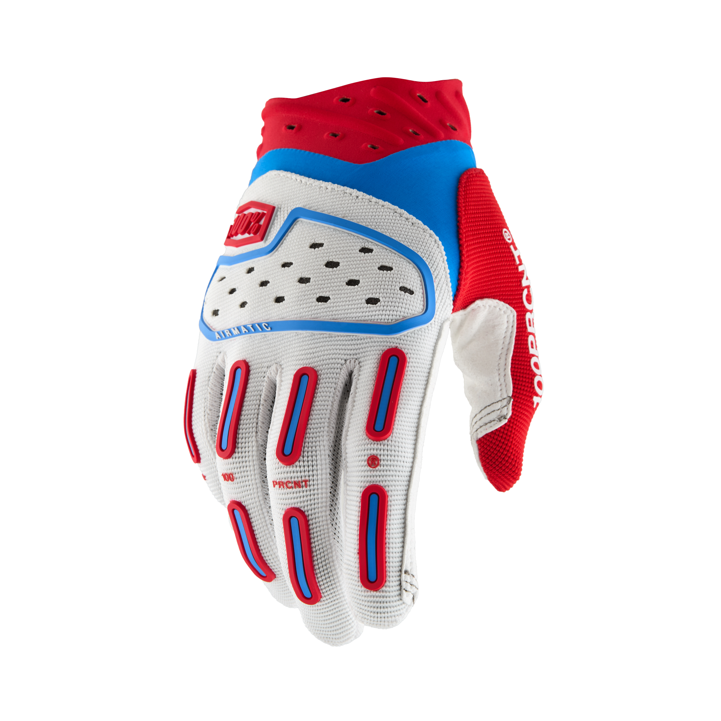 AIRMATIC 2 GLOVES RED/WHITE/BLUE 2X