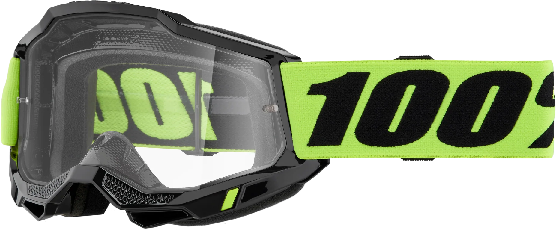 ACCURI 2 JUNIOR GOGGLE NEON YELLOW CLEAR LENS