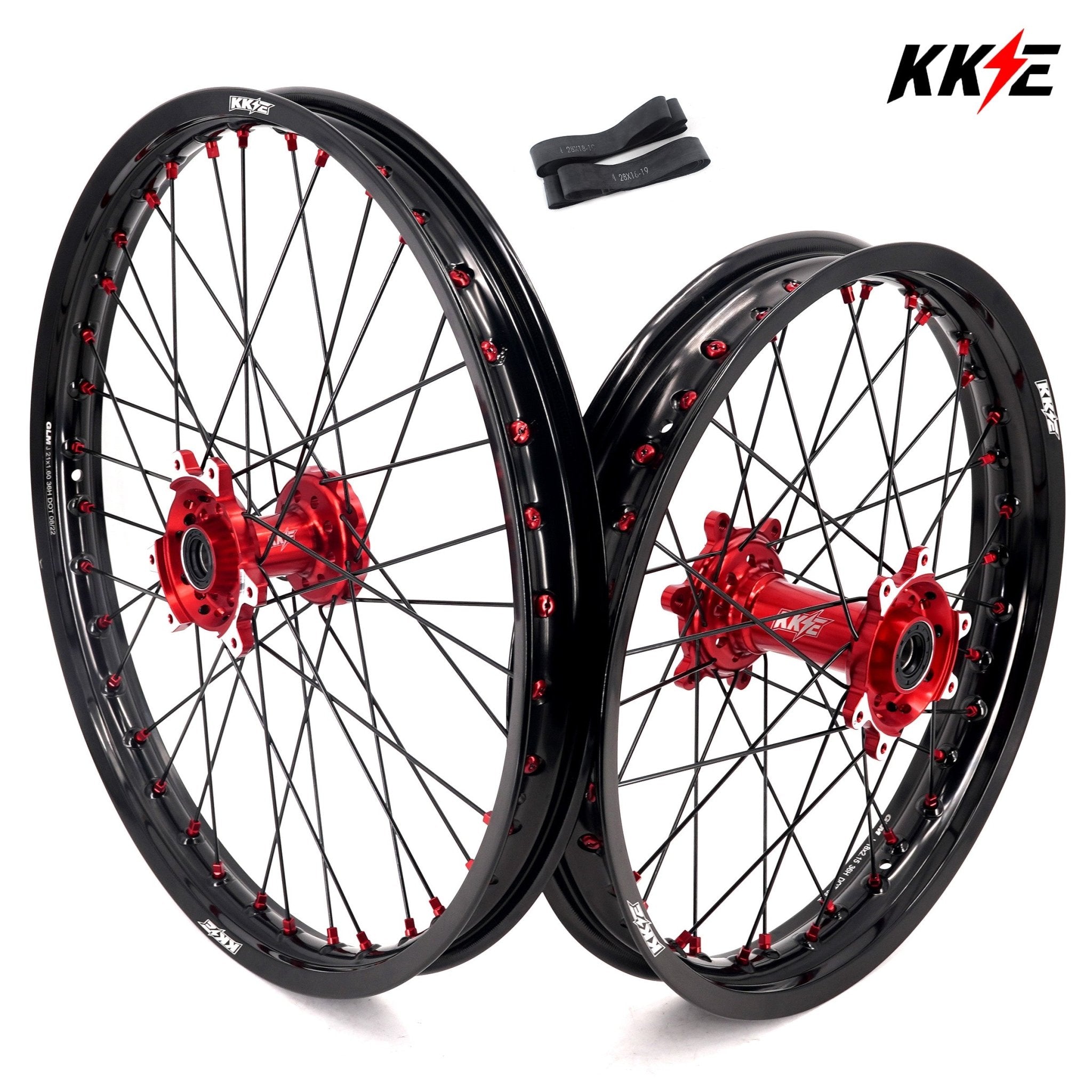 KKE 21" 18" E - Motor Wheels Rims Fit Surron Ultra Bee - Pinned Electric