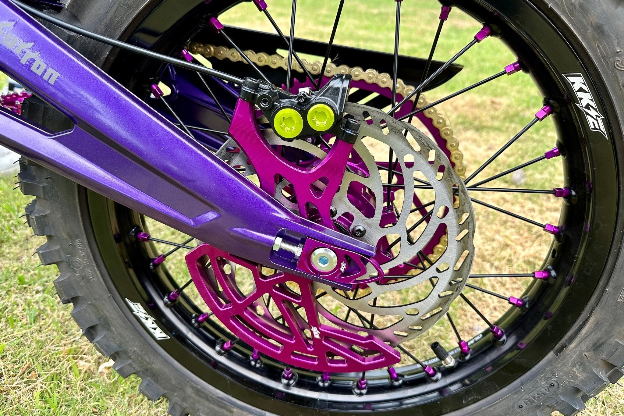 KKE Aluminum Rear Brake Disc Guard Fit SURRON Ultra Bee 2023-2025