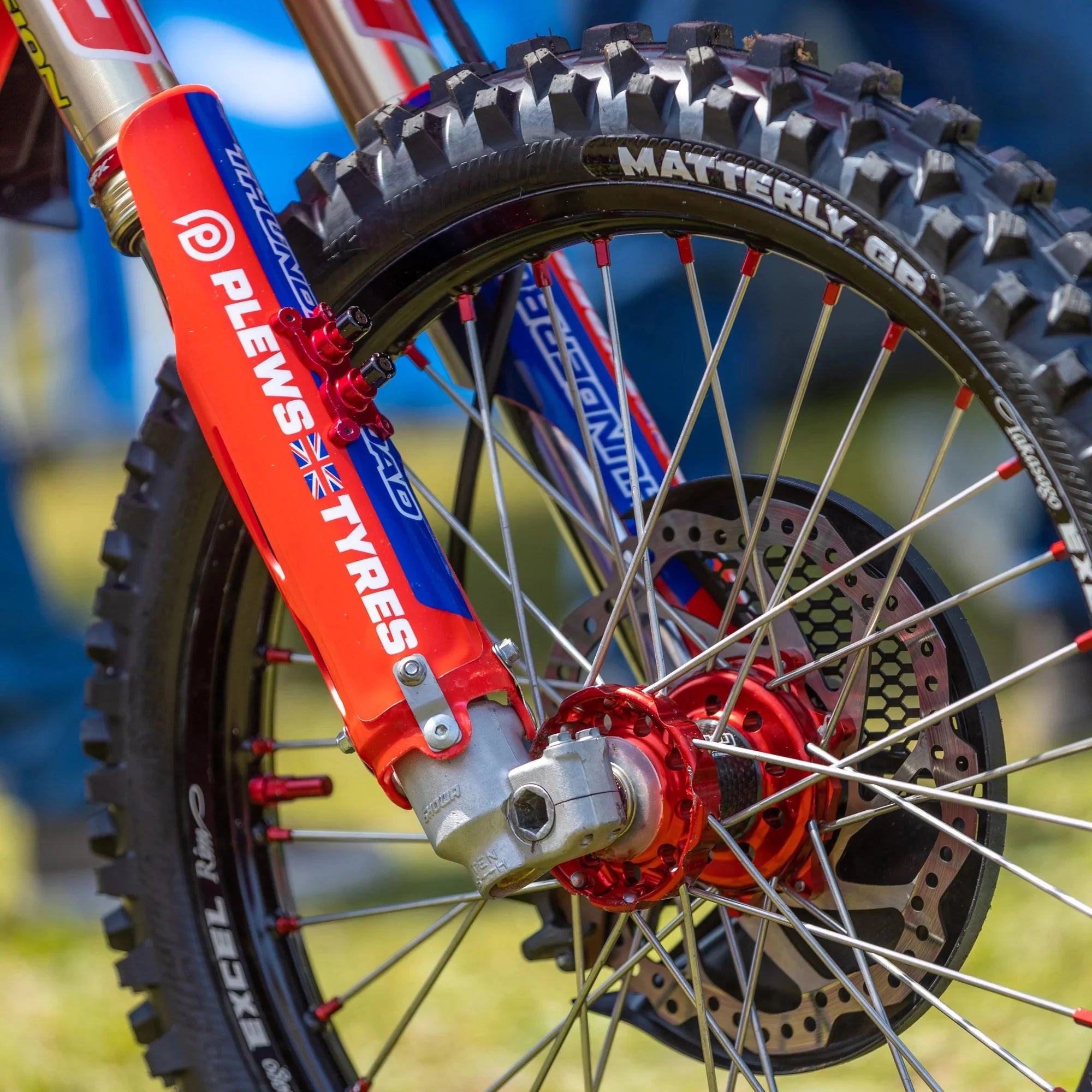 Plews Tires - MX2 MATTERLY GP - Intermediate - All Terrain Motocross Front Tire